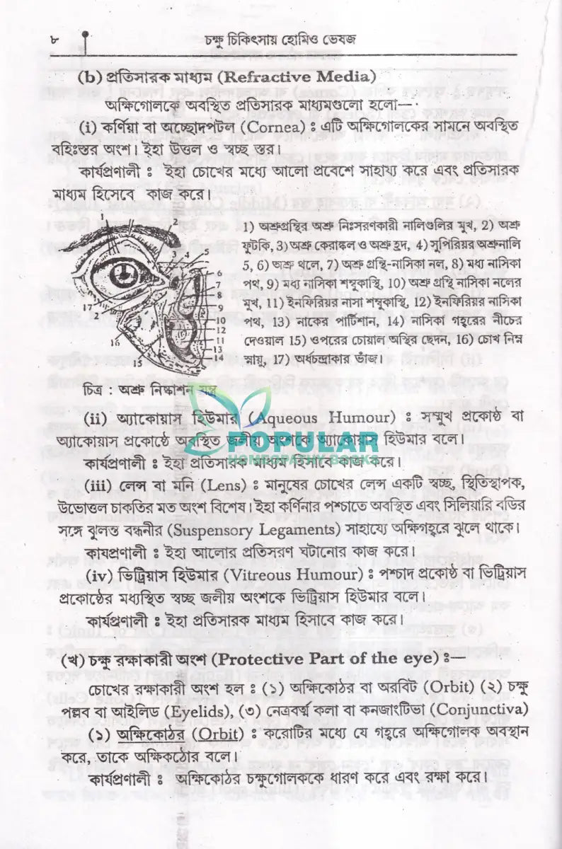 ৩৫ বছরের অভিজ্ঞতায় সচিত্র চক্ষু চিকিৎসায় হোমিও ভেষজ Homeopathy Books