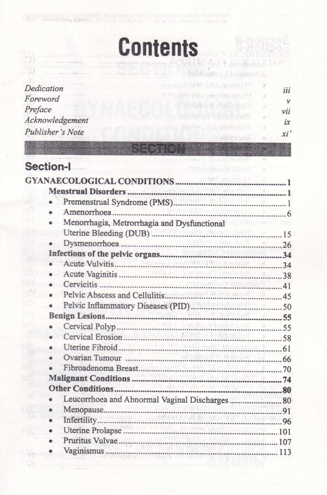 Handbook Of Homoeopathic Therapeutics On Obstetrics and gynaecology