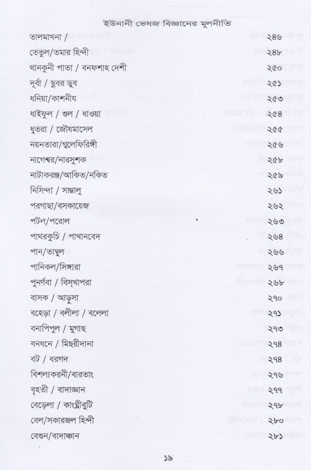ইউনানী ভেষজ বিজ্ঞানের মূলনীতি