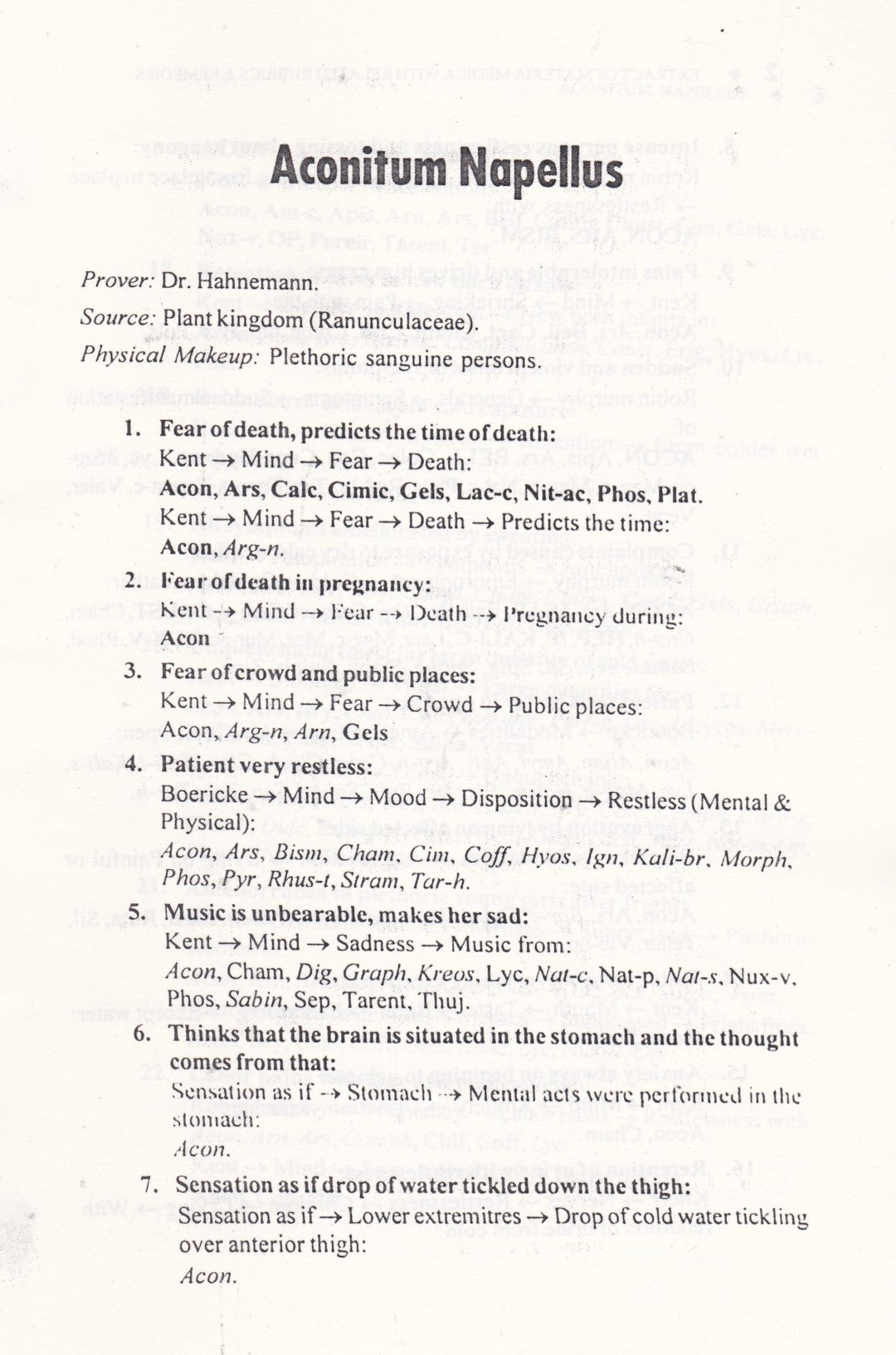 BE A MASTER OF MATERIA MEDICA