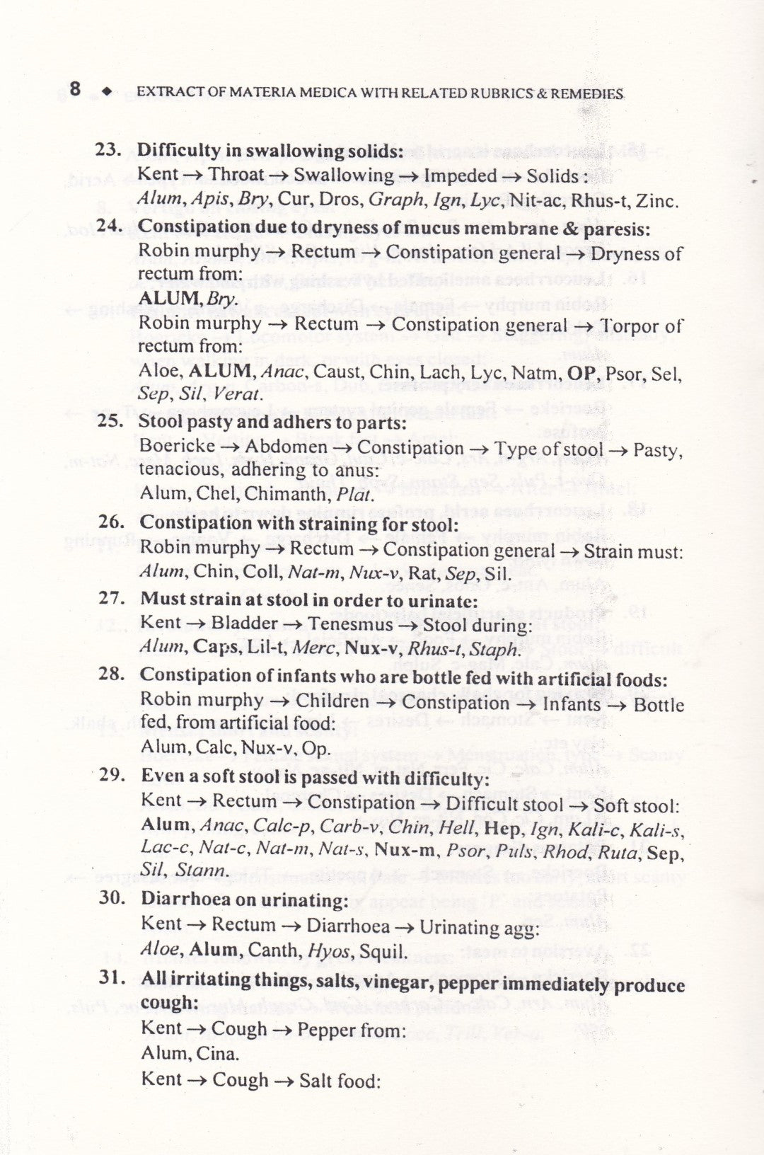 BE A MASTER OF MATERIA MEDICA