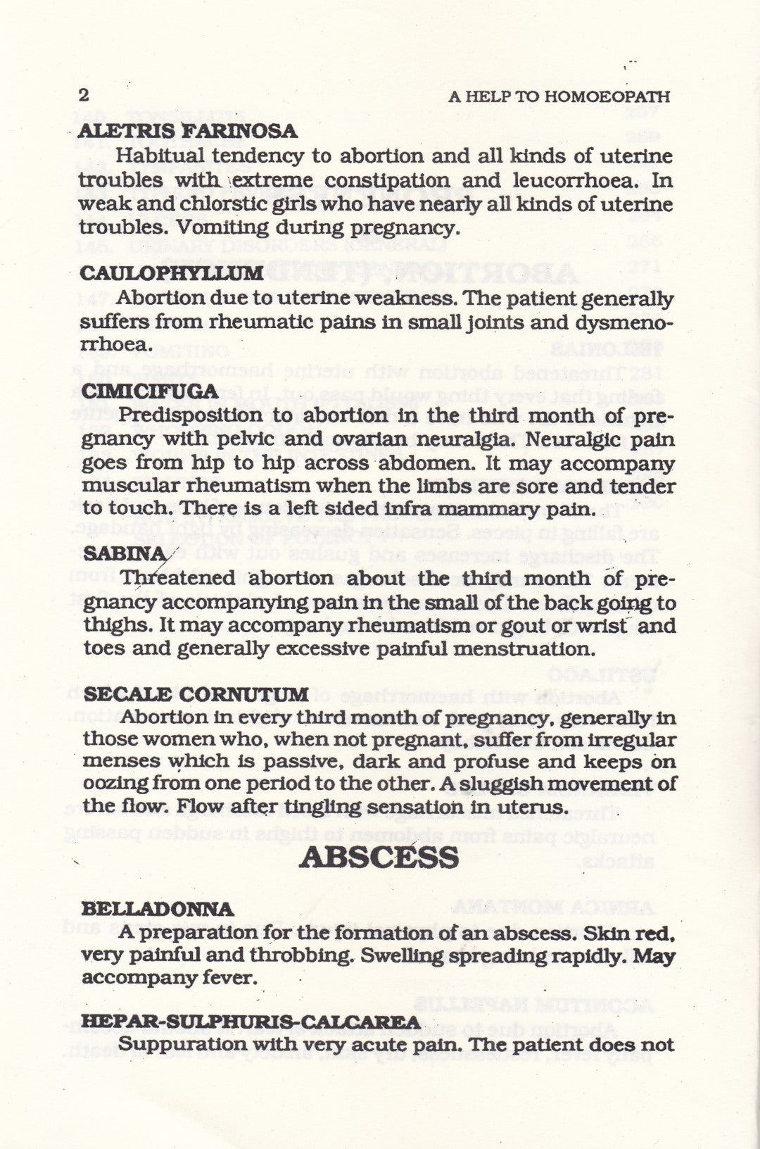 Therapeutic guide for Quick Prescribing