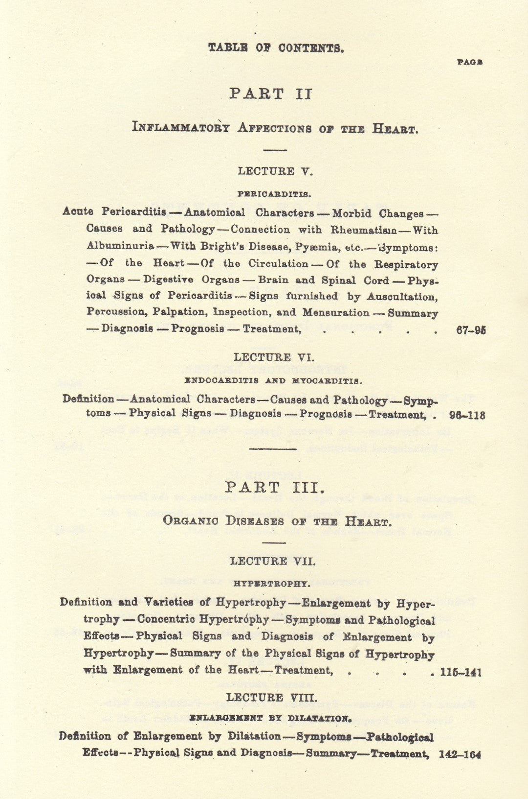 DISEASES OF THE HEART