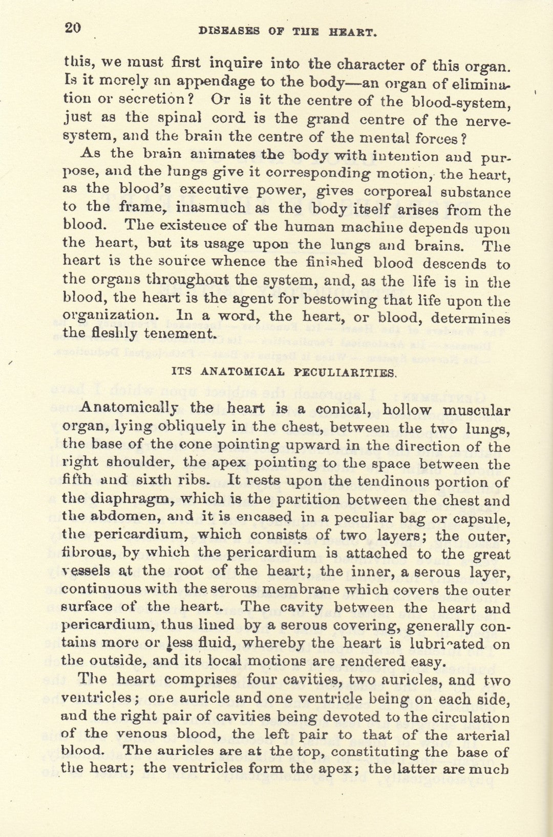 DISEASES OF THE HEART