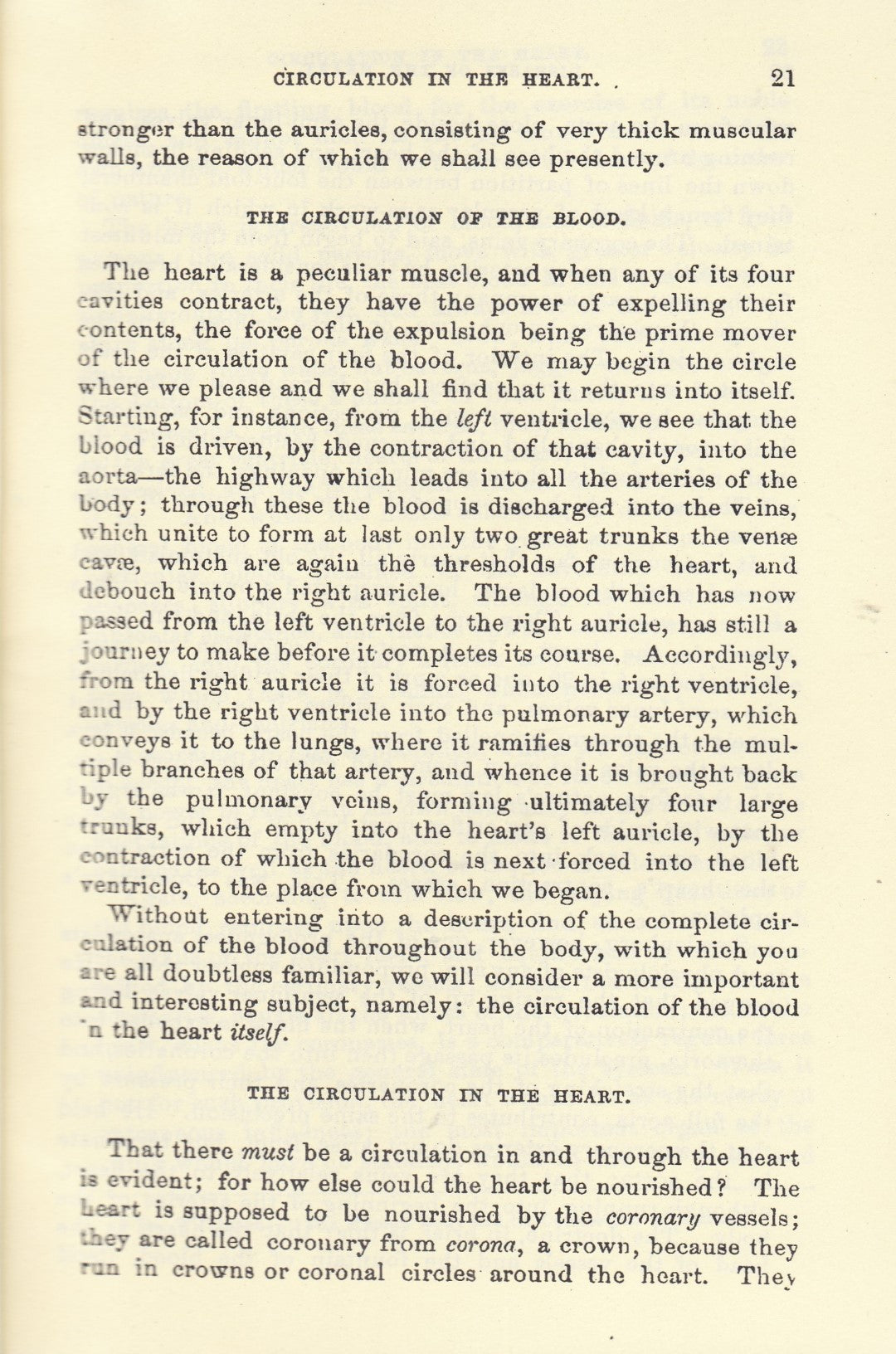 DISEASES OF THE HEART