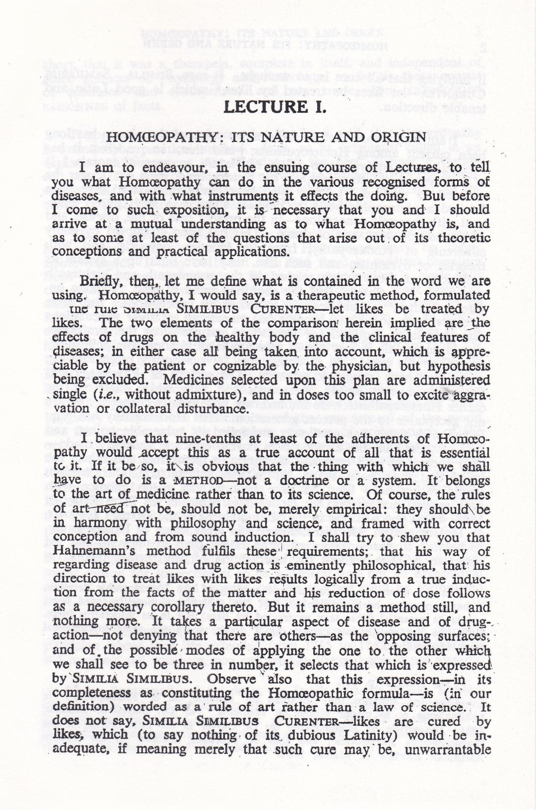 The Principles & Practice Of HOMOEOPATHY