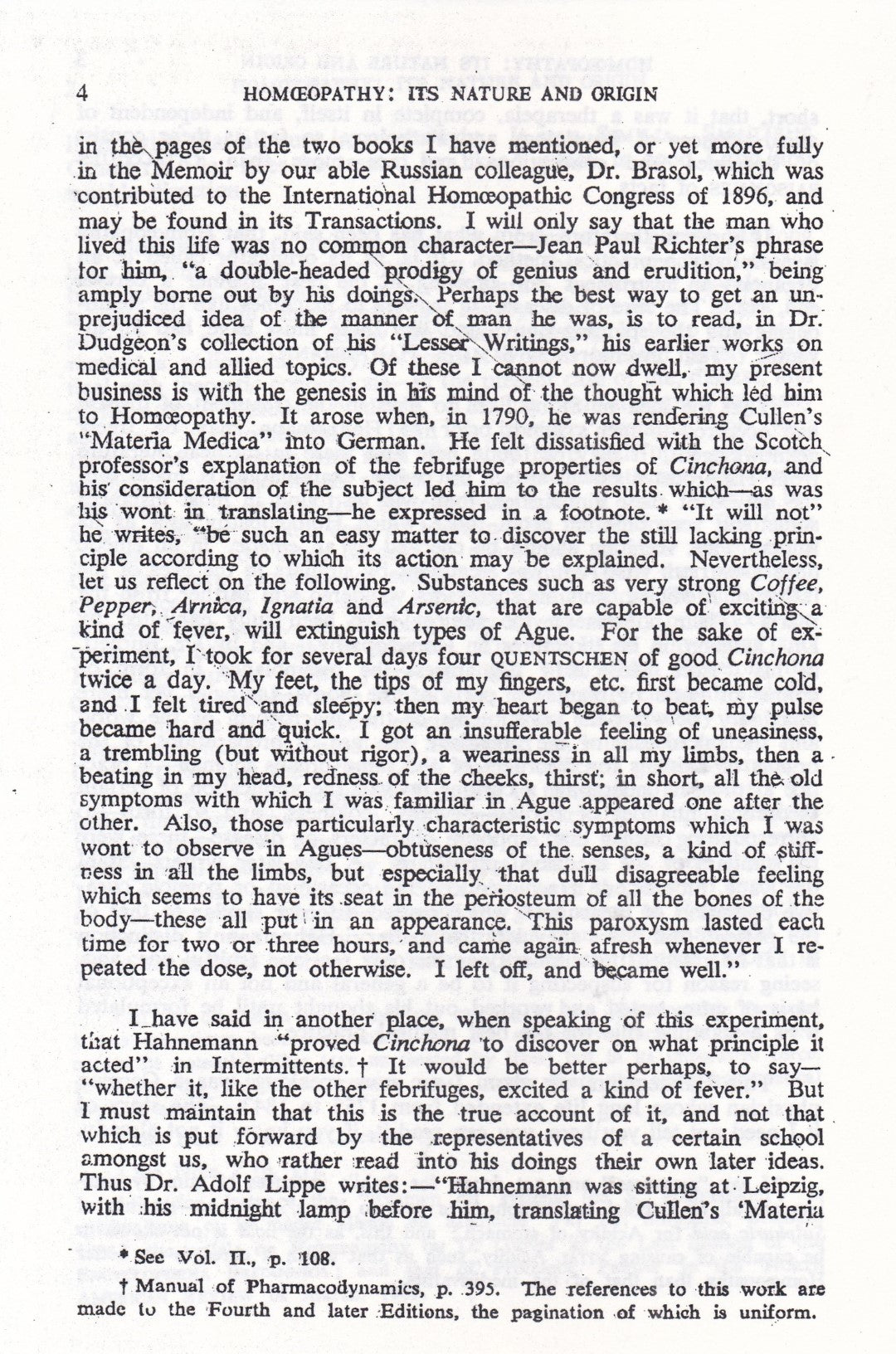 The Principles & Practice Of HOMOEOPATHY