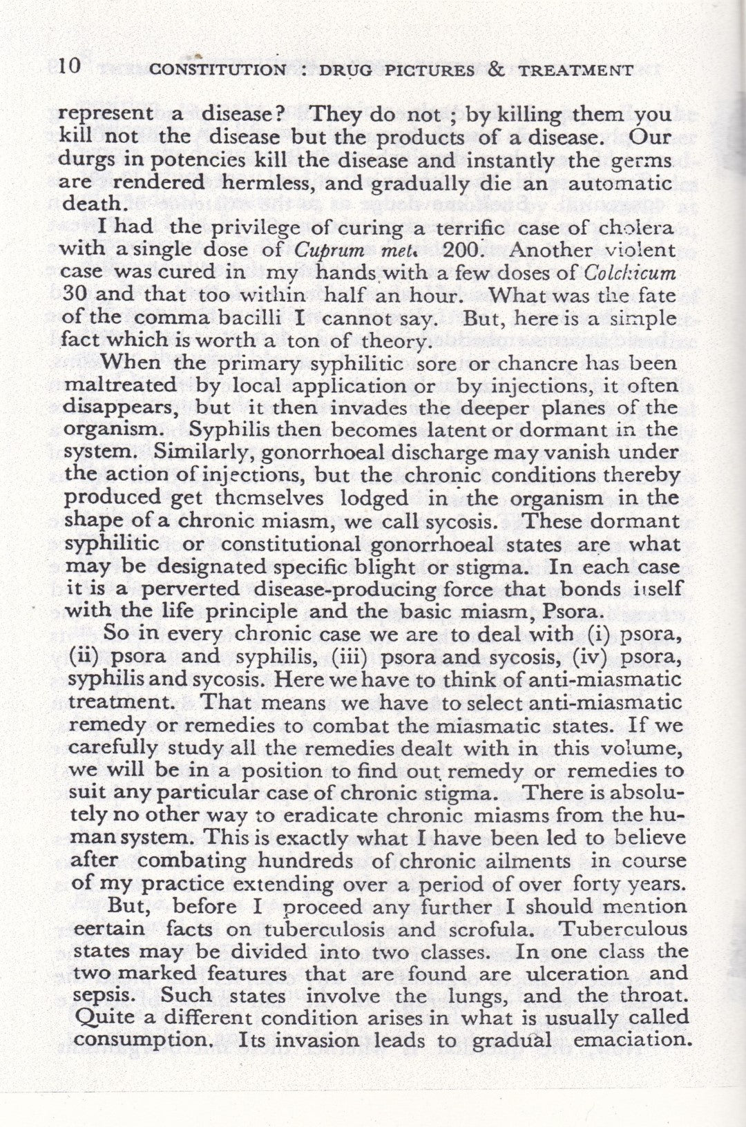 Constitution Drug Pictures & Treatment