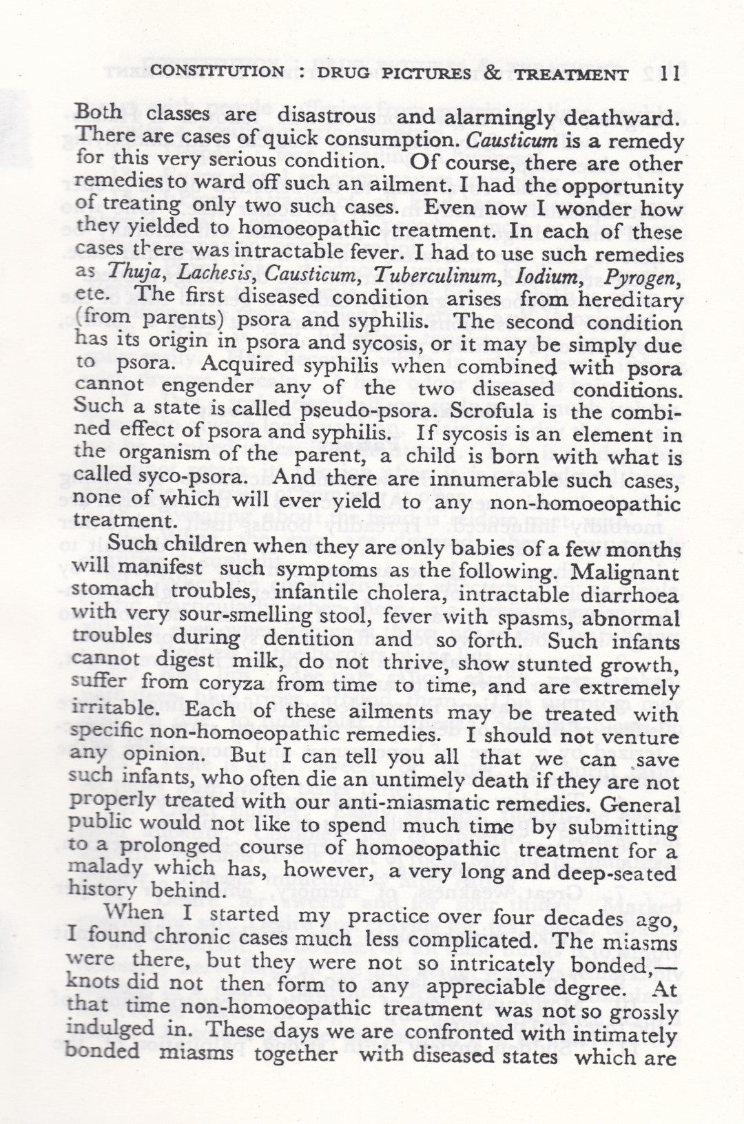 Constitution Drug Pictures & Treatment