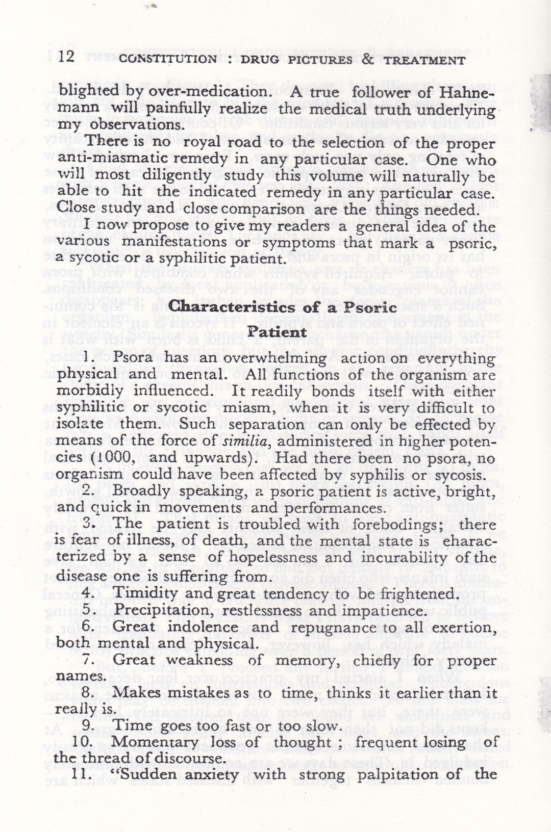 Constitution Drug Pictures & Treatment