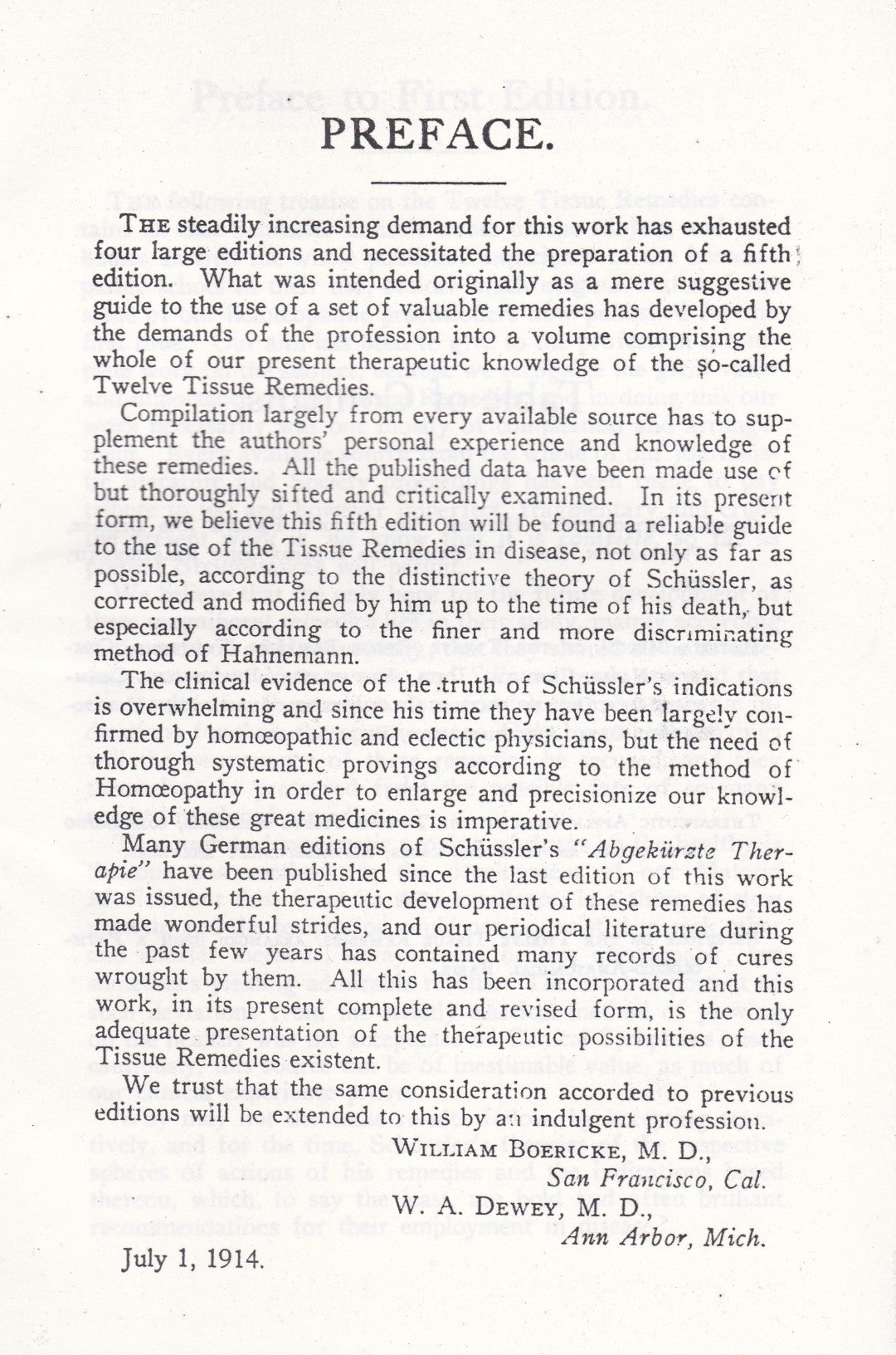 The 12 TISSUE REMEDIES of SCHUSSLER