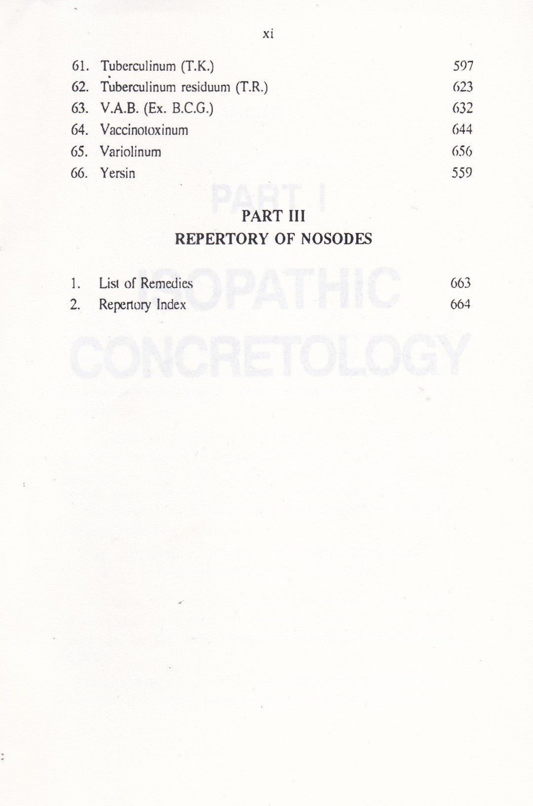 Materia Medica Of NOSODES With REPERTORY Treatise On Dynamised Micro-Immunotherapy