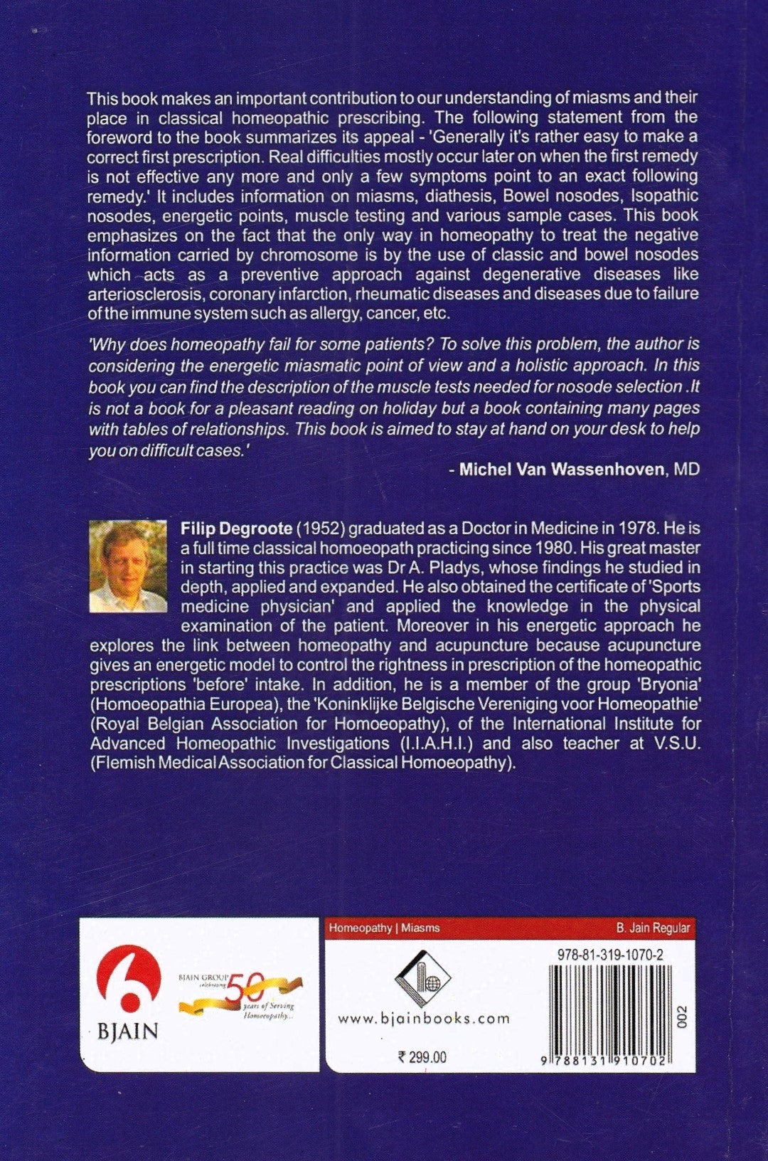 Notes On Miasms,  Heredity and Nosodes