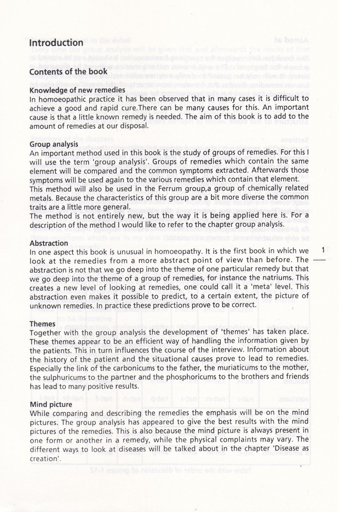 HOMOEOPATHY AND MINERALS