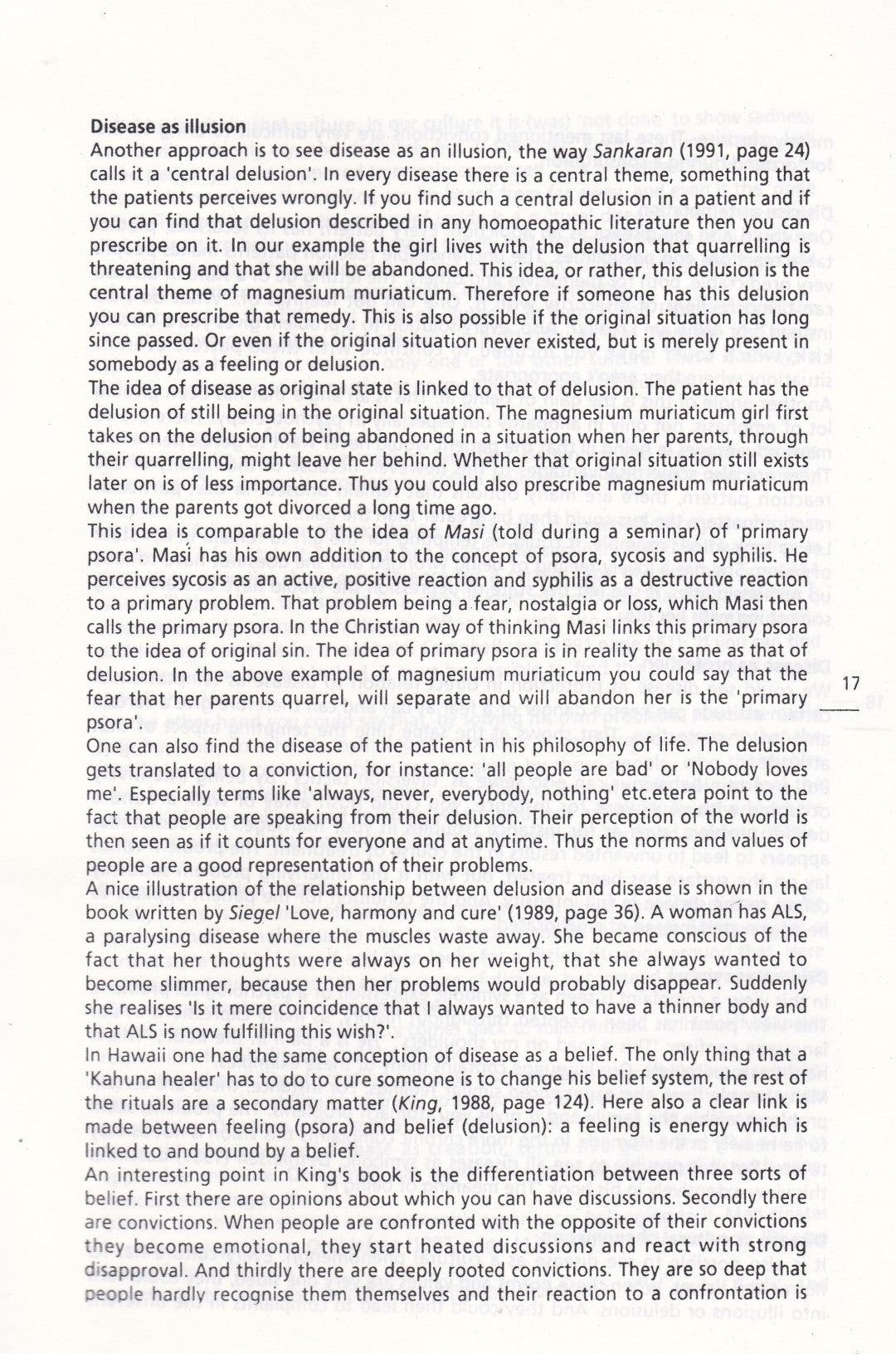 HOMOEOPATHY AND MINERALS