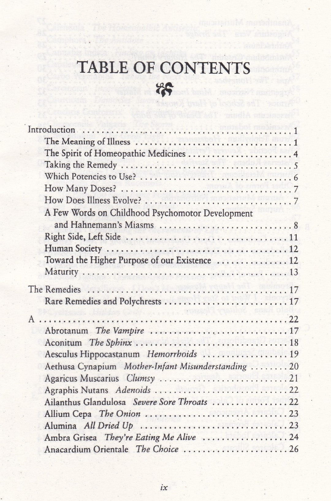 the Spirit  Homoeopathic Medicine