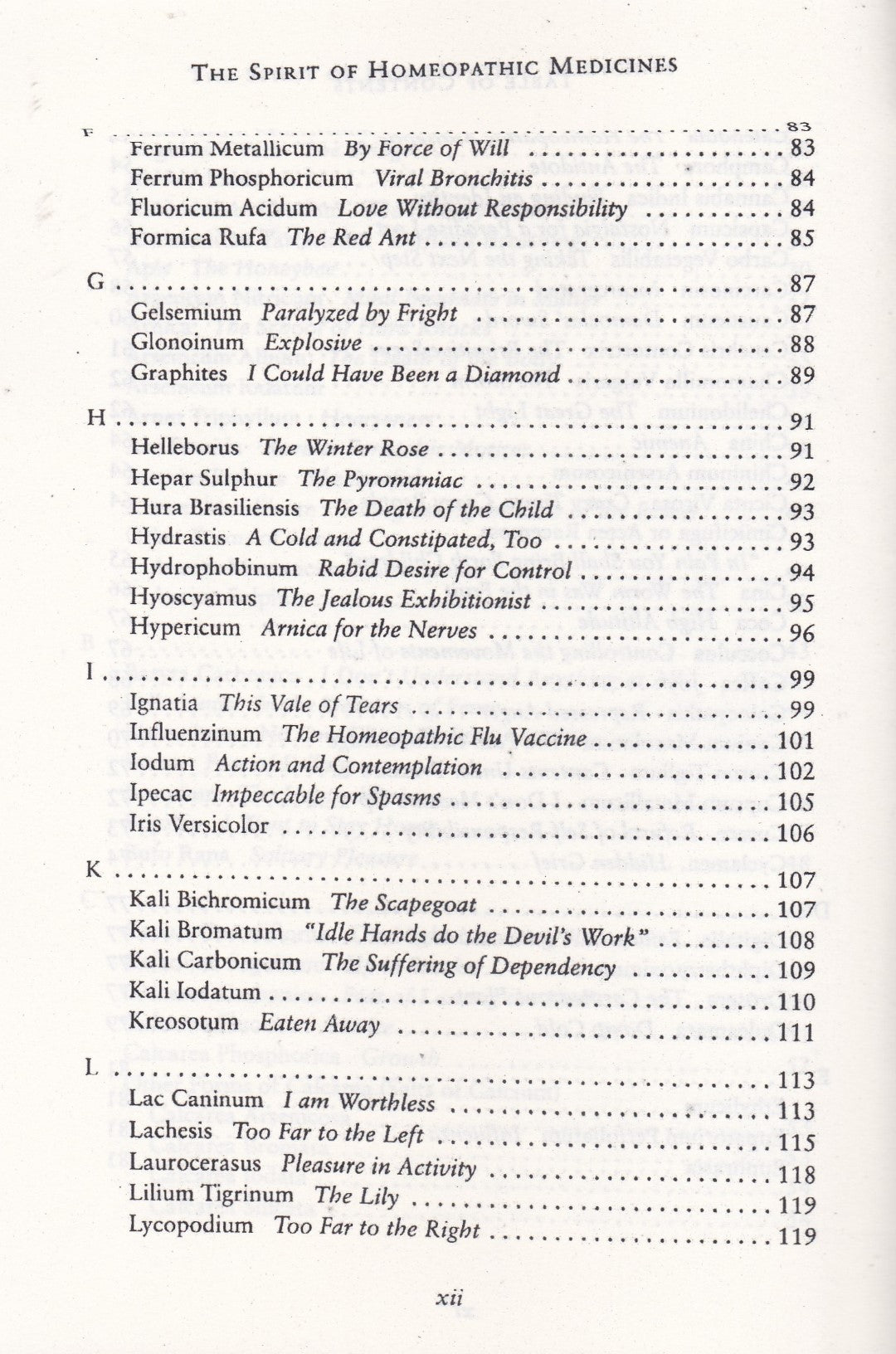 the Spirit  Homoeopathic Medicine