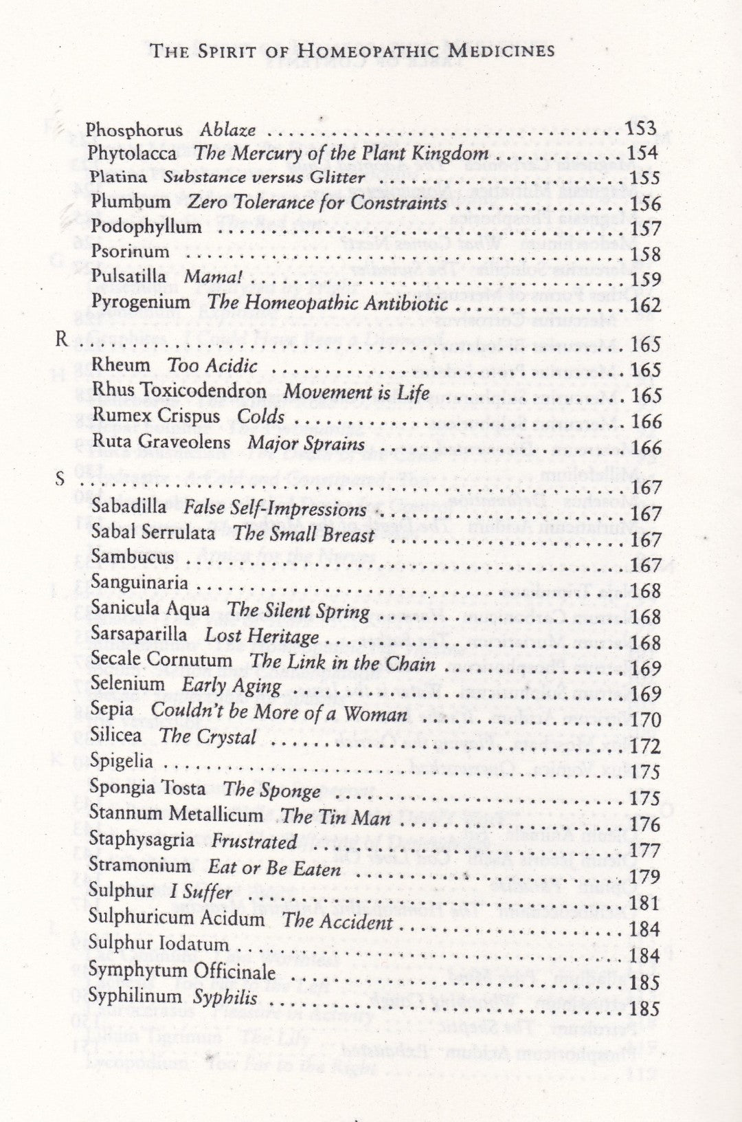 the Spirit  Homoeopathic Medicine