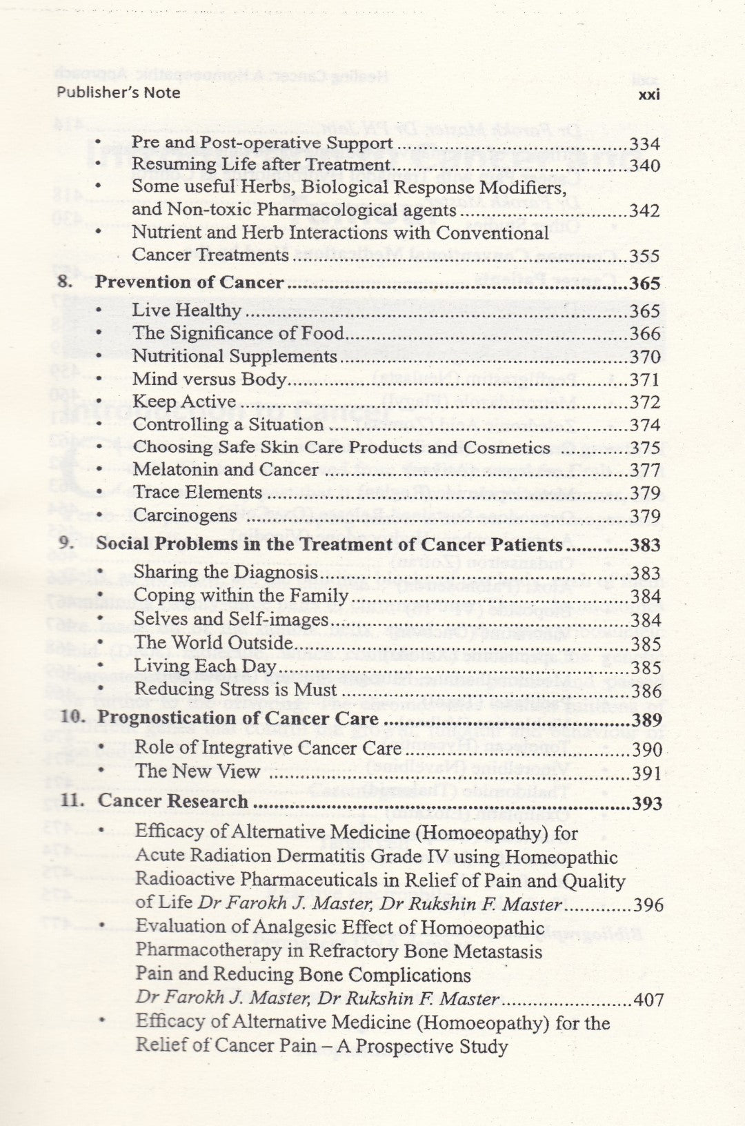 HEALING CANCER A Homoeopathic Approach I-II