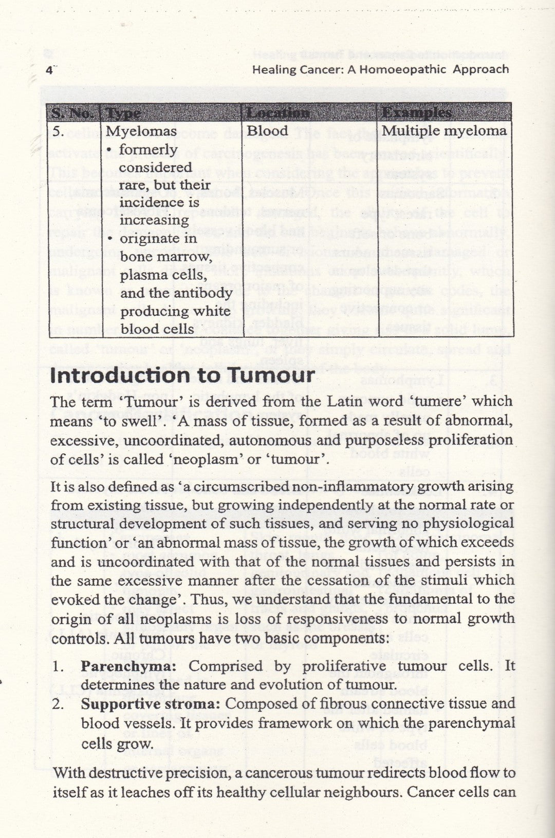 HEALING CANCER A Homoeopathic Approach I-II