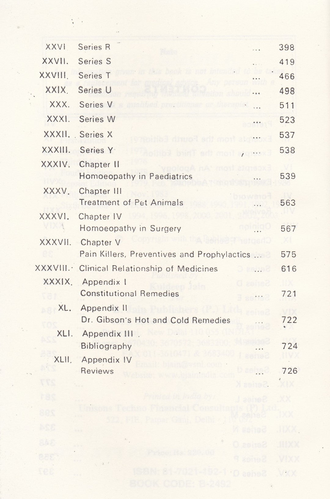 A Home Guide QUICK BED-SIDE PRESCRIBER