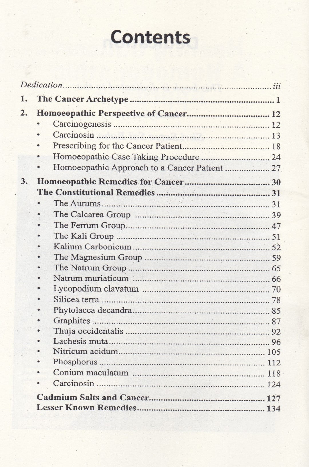 HEALING CANCER A Homoeopathic Approach I-II