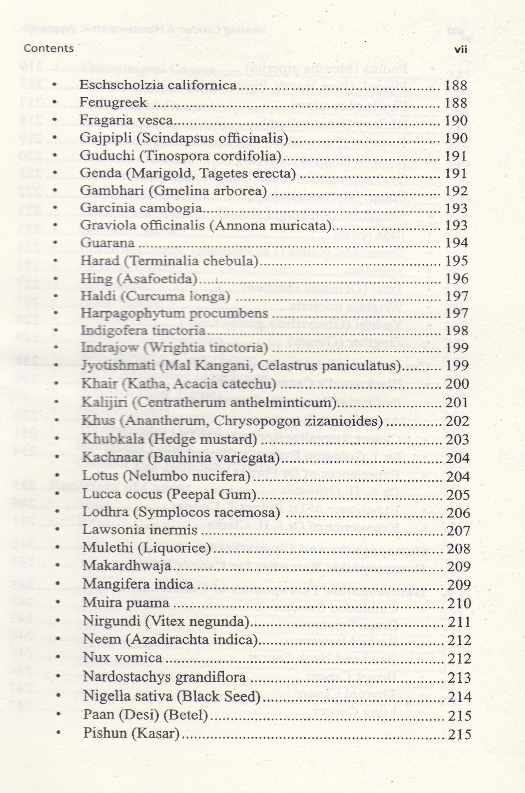 HEALING CANCER A Homoeopathic Approach I-II