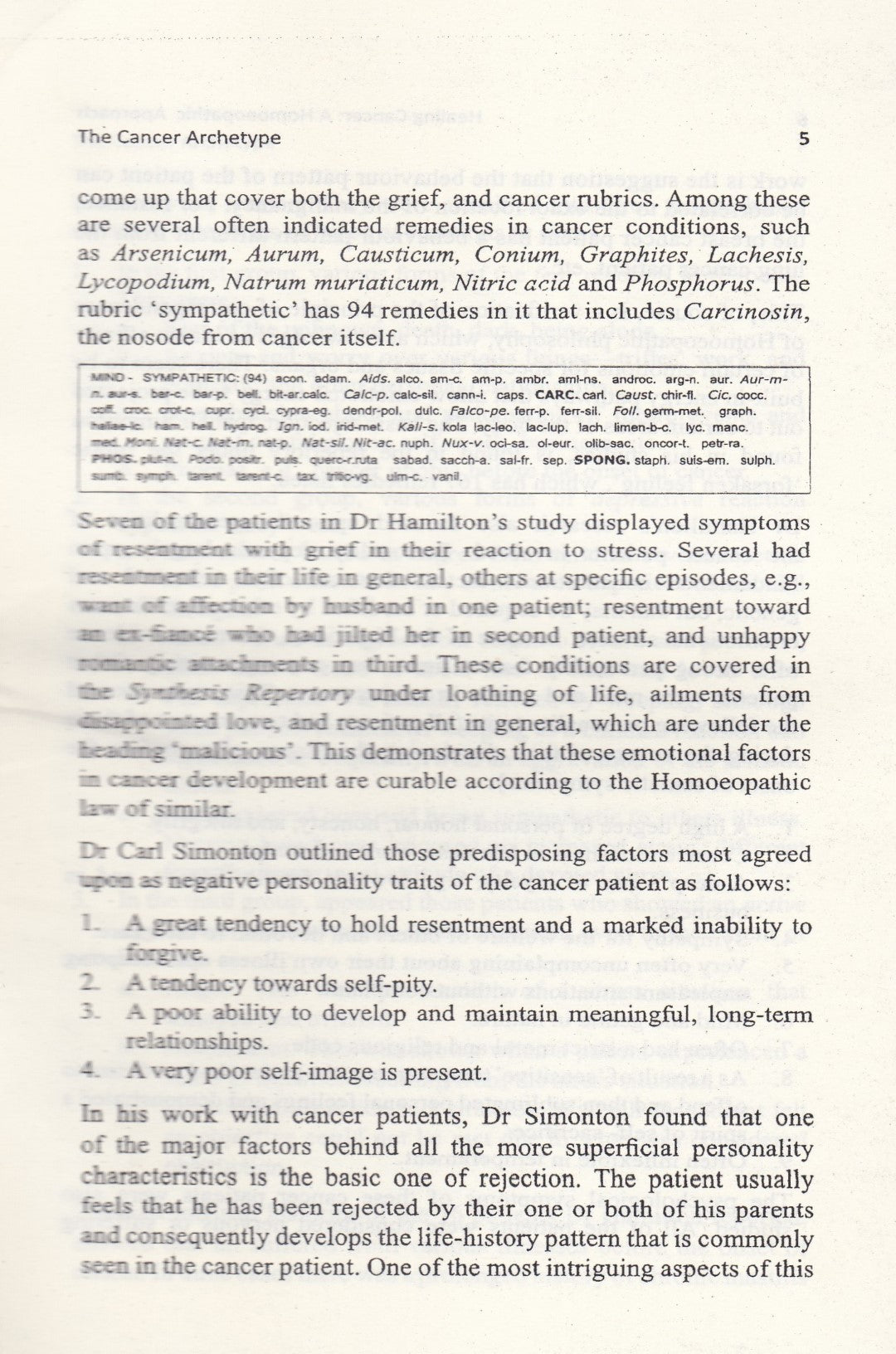 HEALING CANCER A Homoeopathic Approach I-II