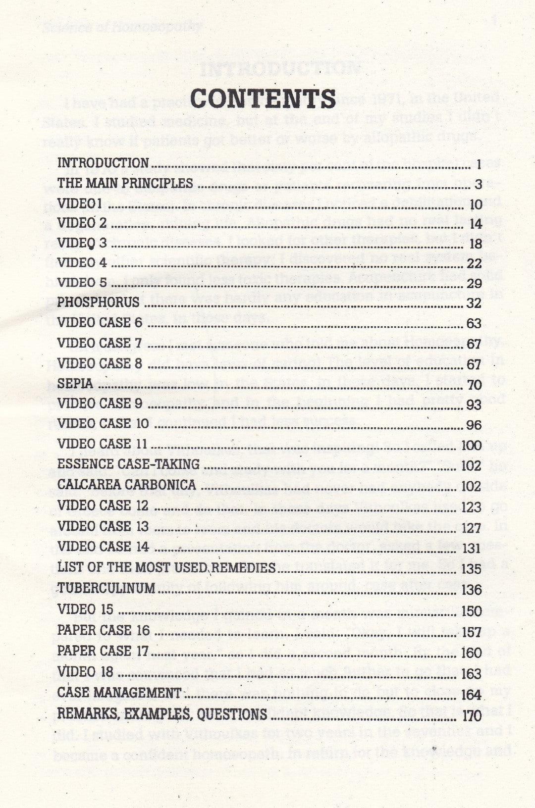 Various  Stages Of Remedies