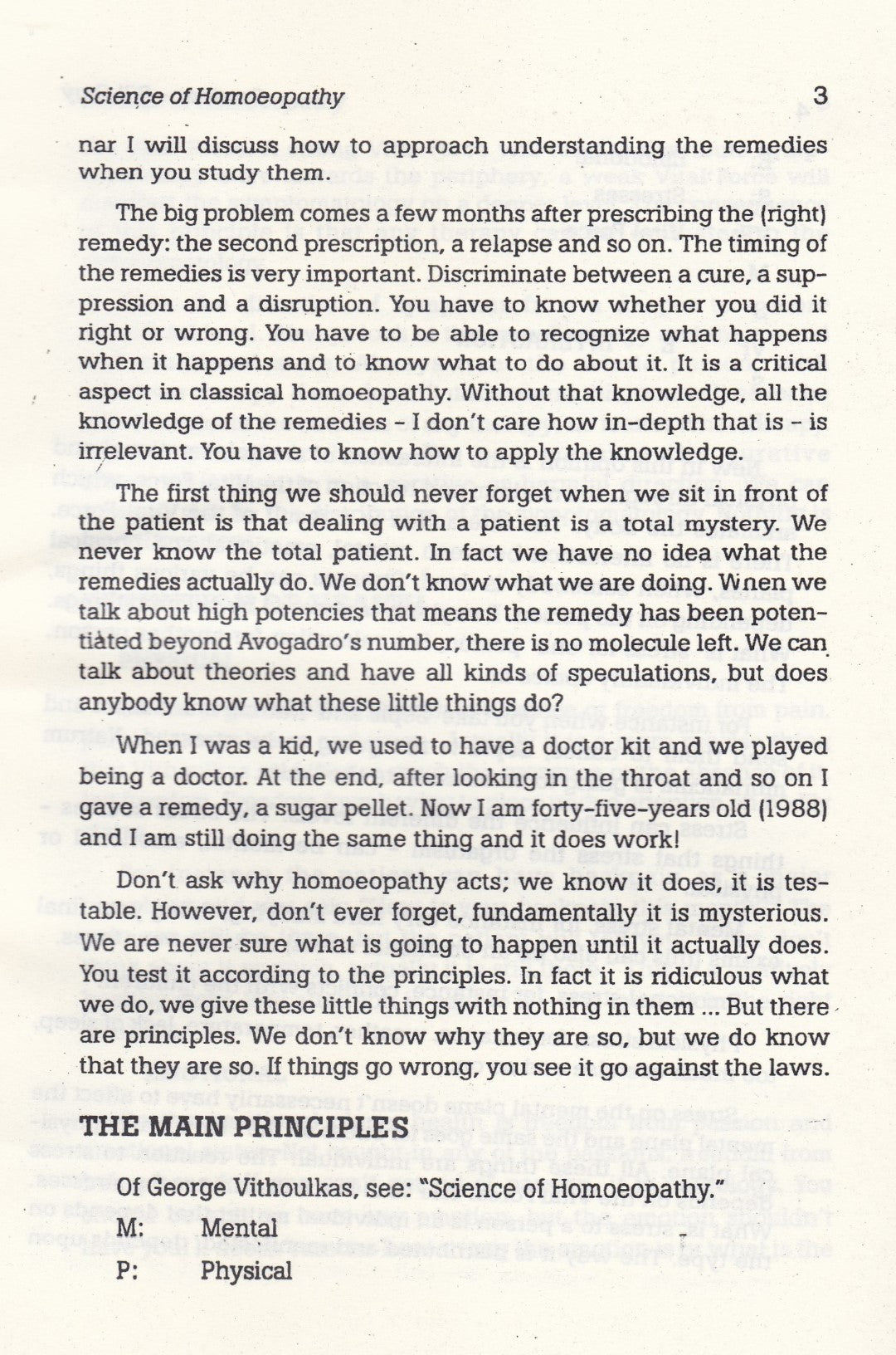 Various  Stages Of Remedies