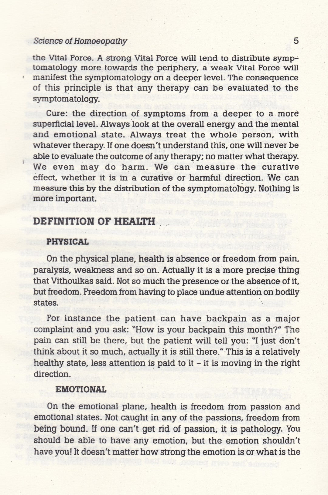 Various  Stages Of Remedies