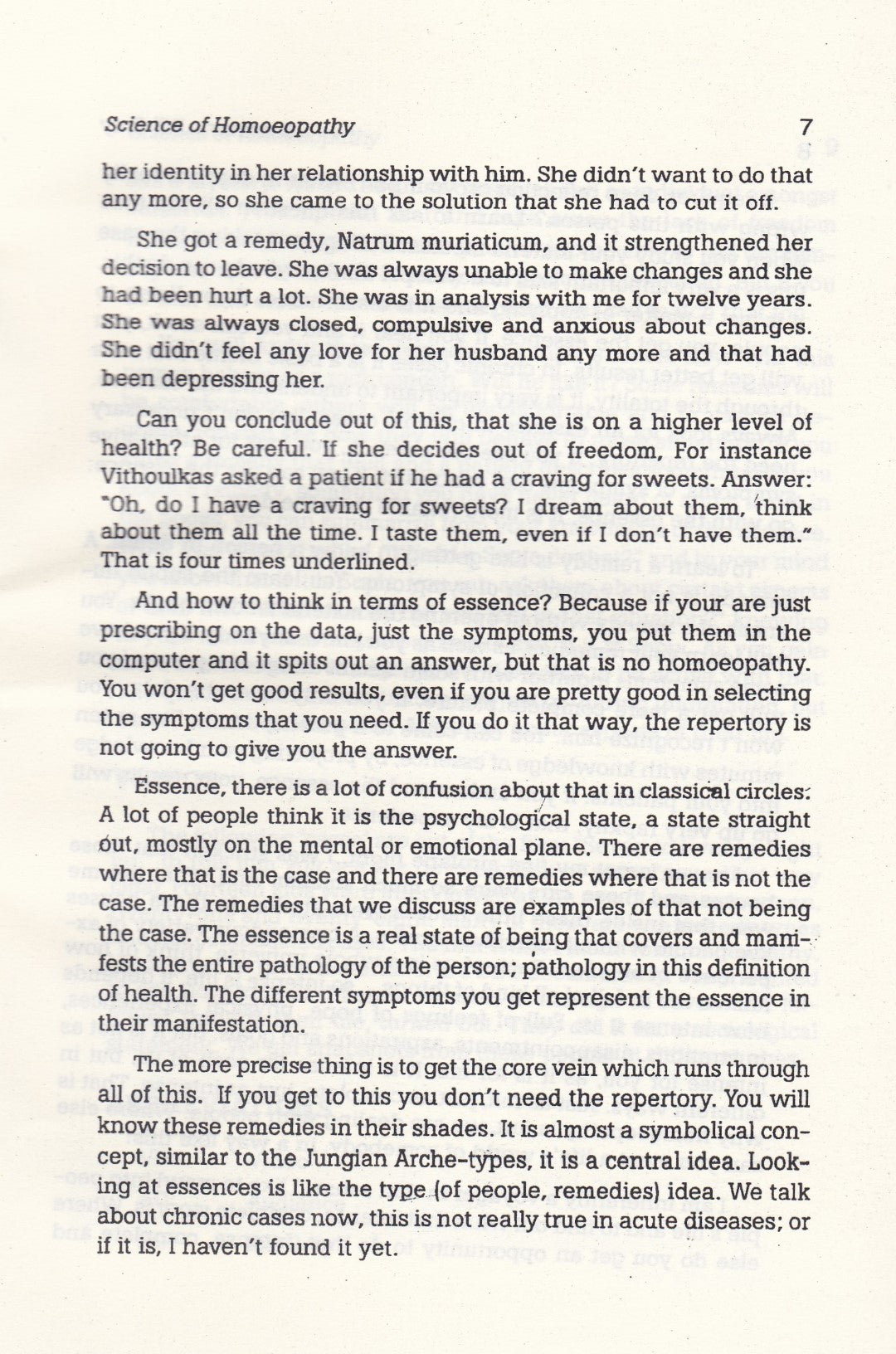 Various  Stages Of Remedies