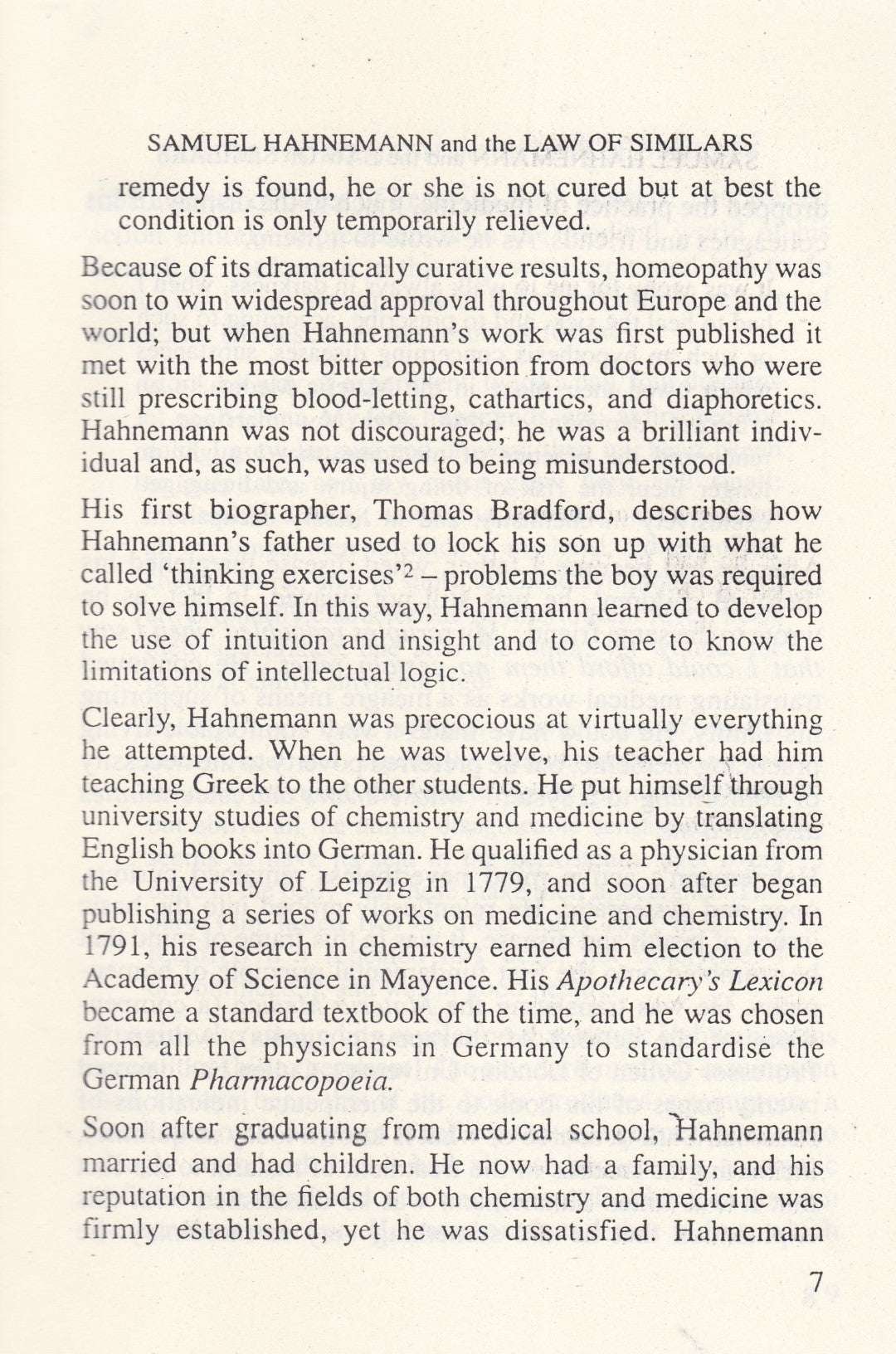 HOMOEOPATHY MEDICINE FOR THE NEW MILLENNIUM