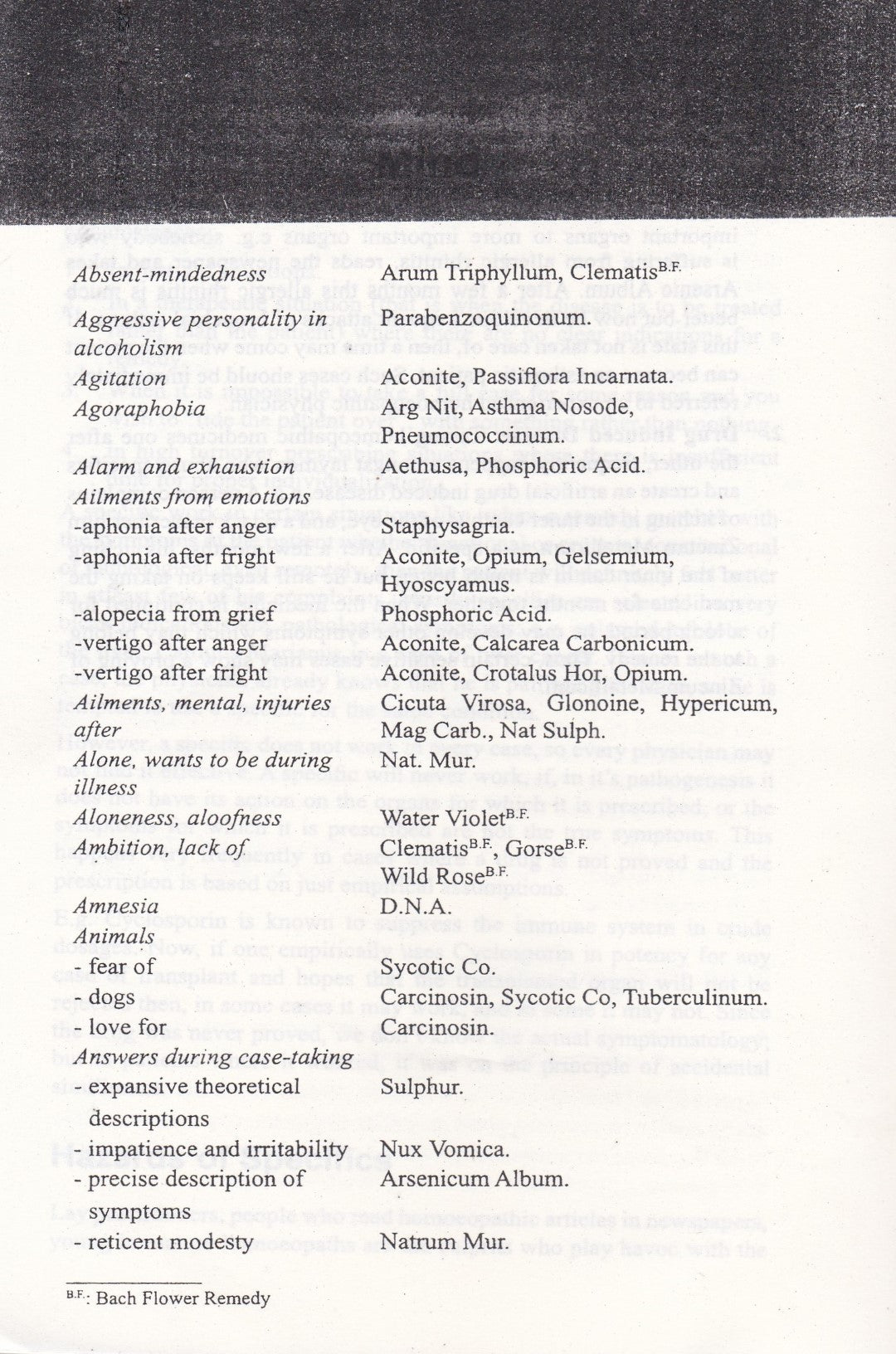 BEDSIDE Clinical  Prescribing in Homoeopathy