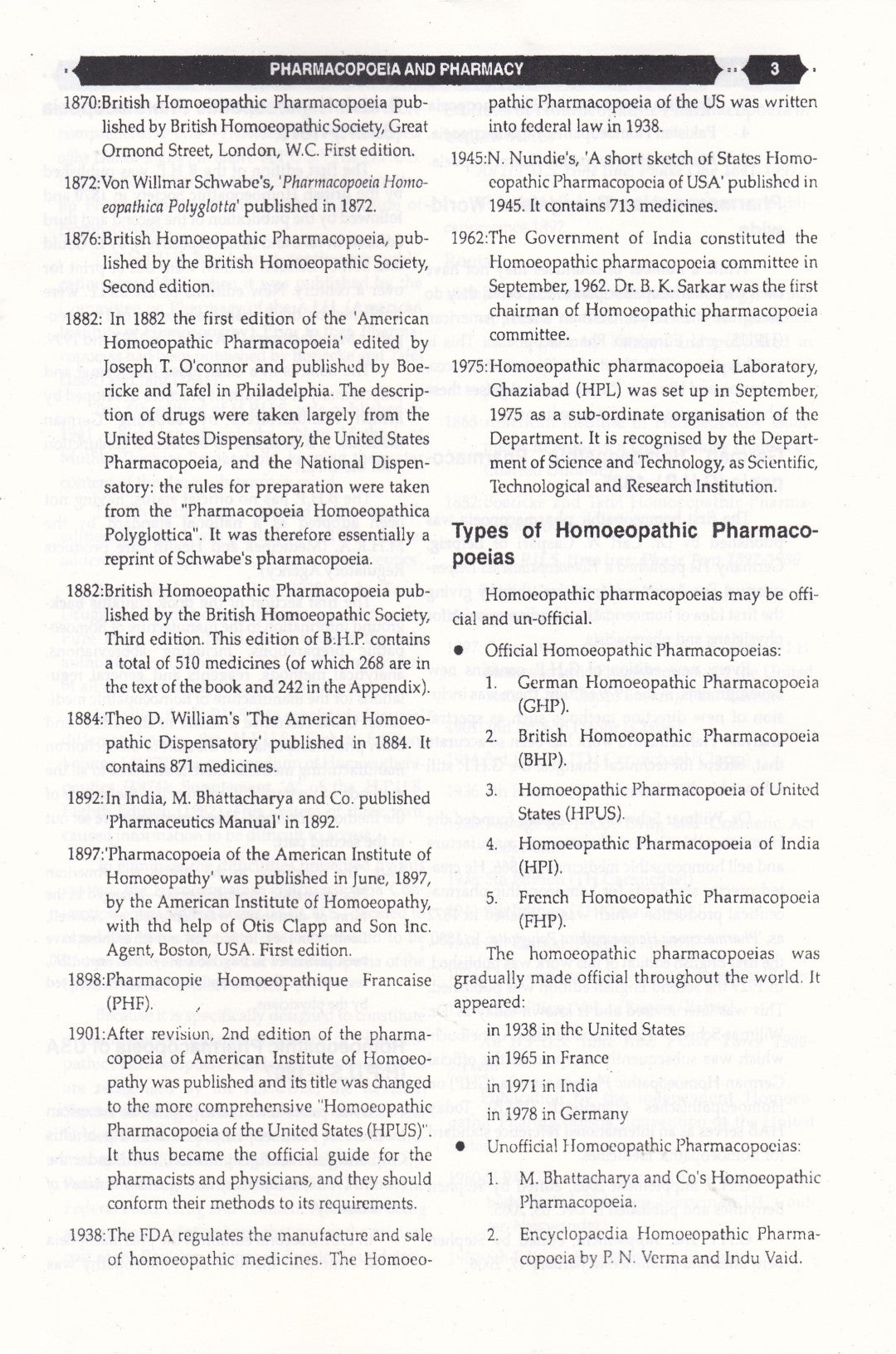 A TEXTBOOK OF HOMOEOPATHIC PHARMACY