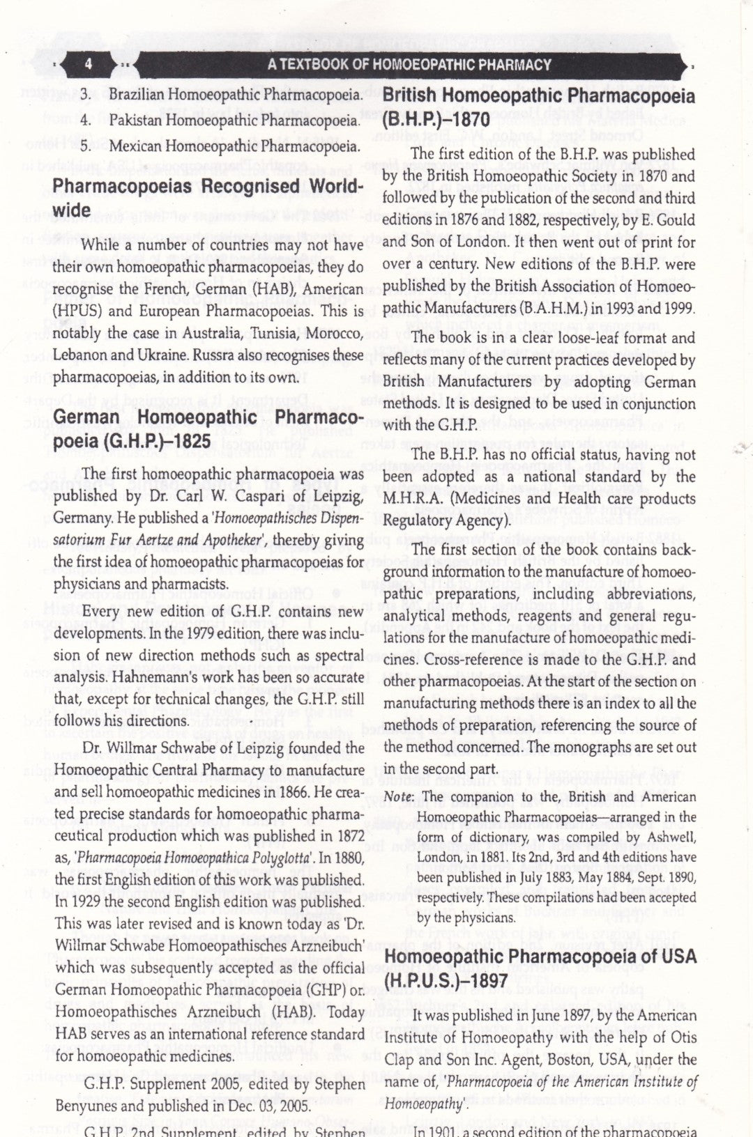 A TEXTBOOK OF HOMOEOPATHIC PHARMACY