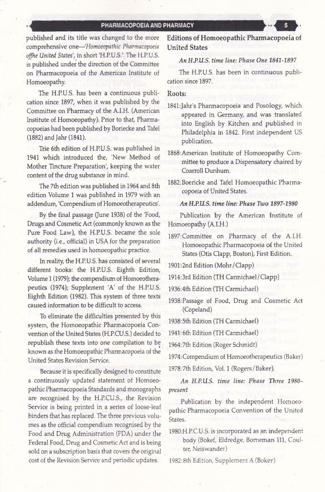 A TEXTBOOK OF HOMOEOPATHIC PHARMACY