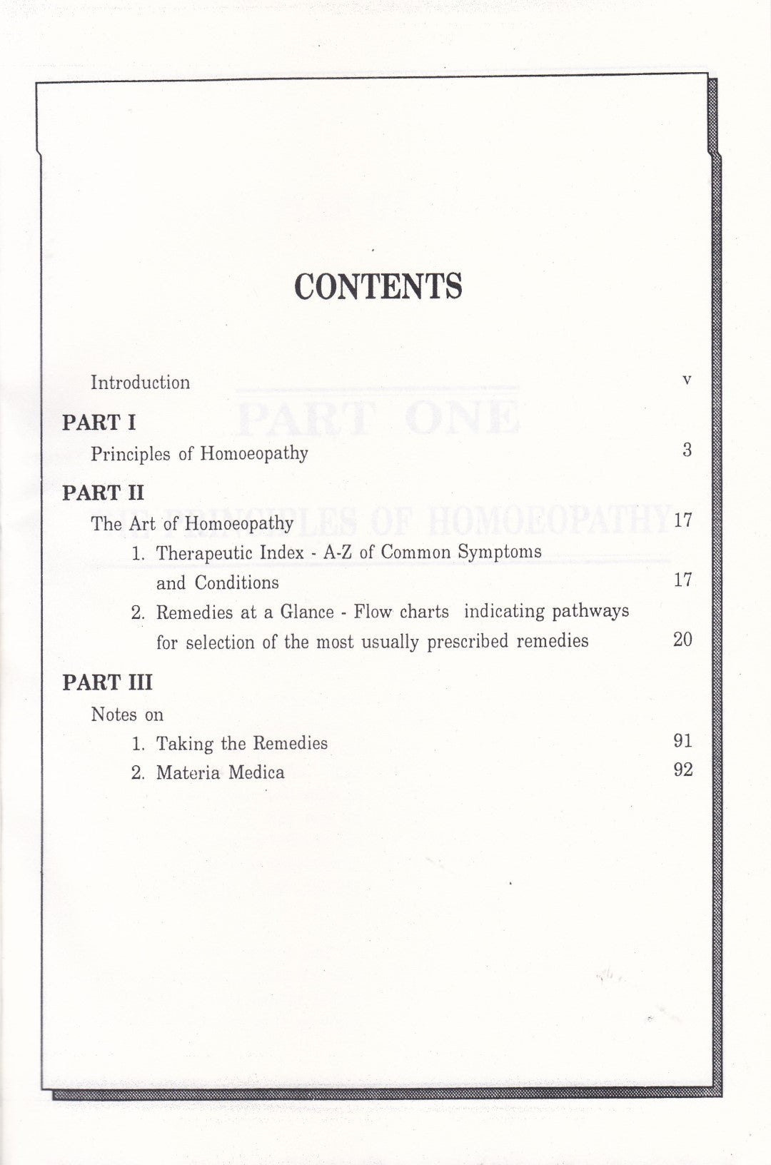 THE ART OF HOMOEOPATHY