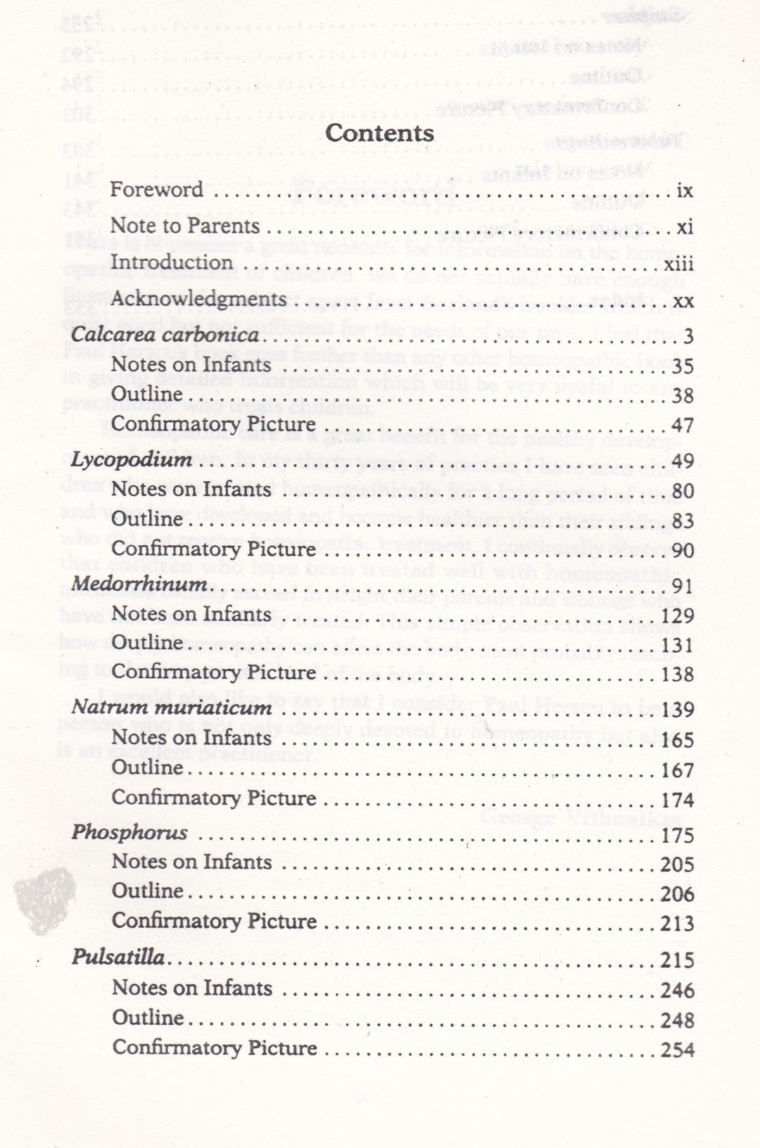 The Homeopathic Treatment Of children