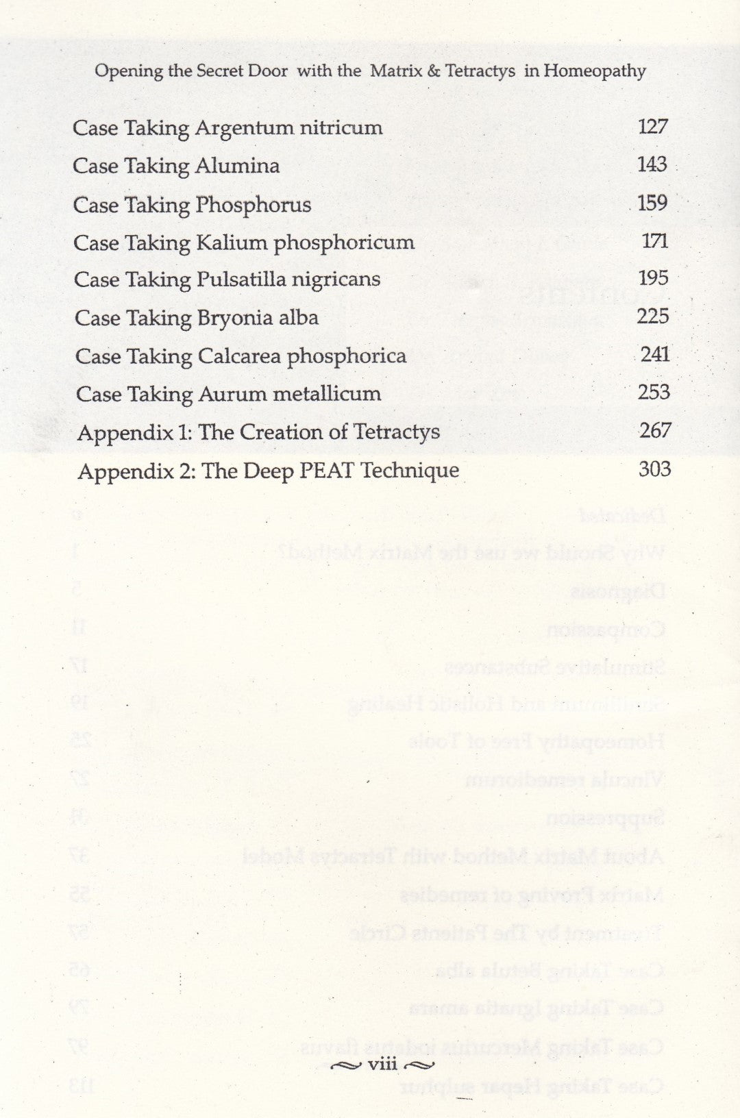 Opening The Secret Door With The Matrix & Tetractys in Homeopathy
