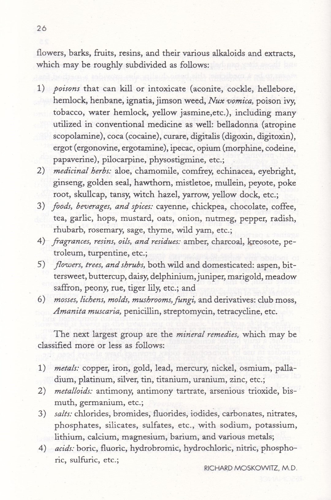 The Homeopathic Point Of View