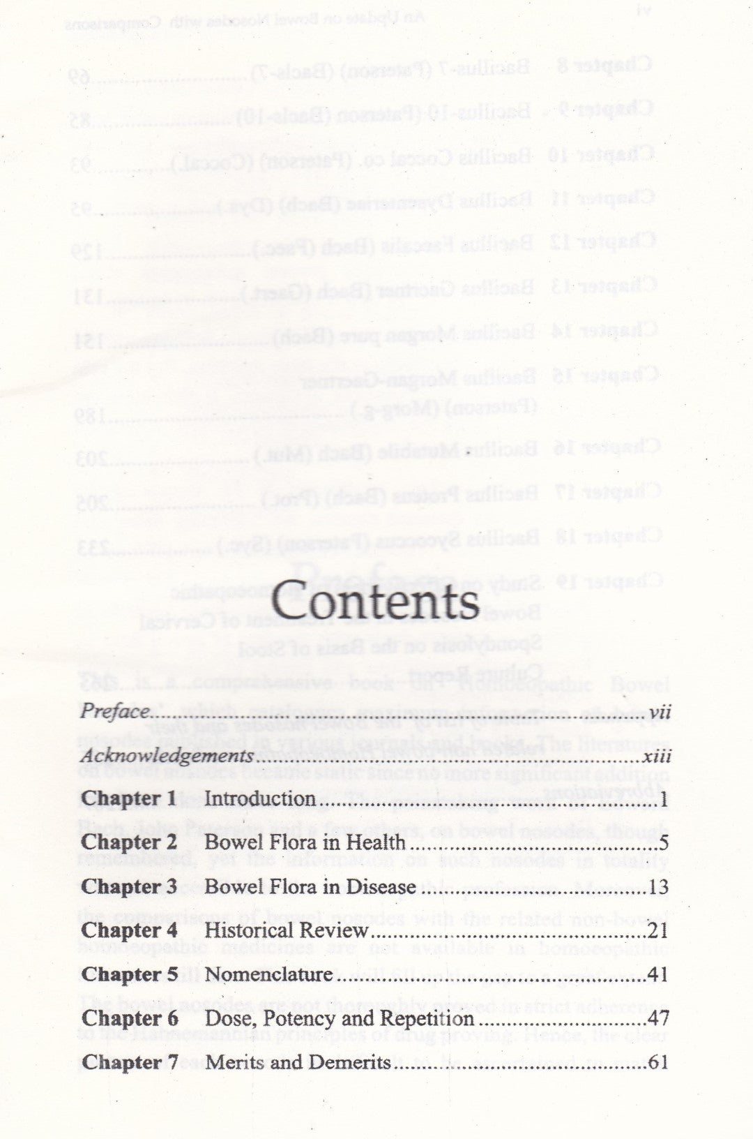 An Update On Bowel Nosodes With Comparisons