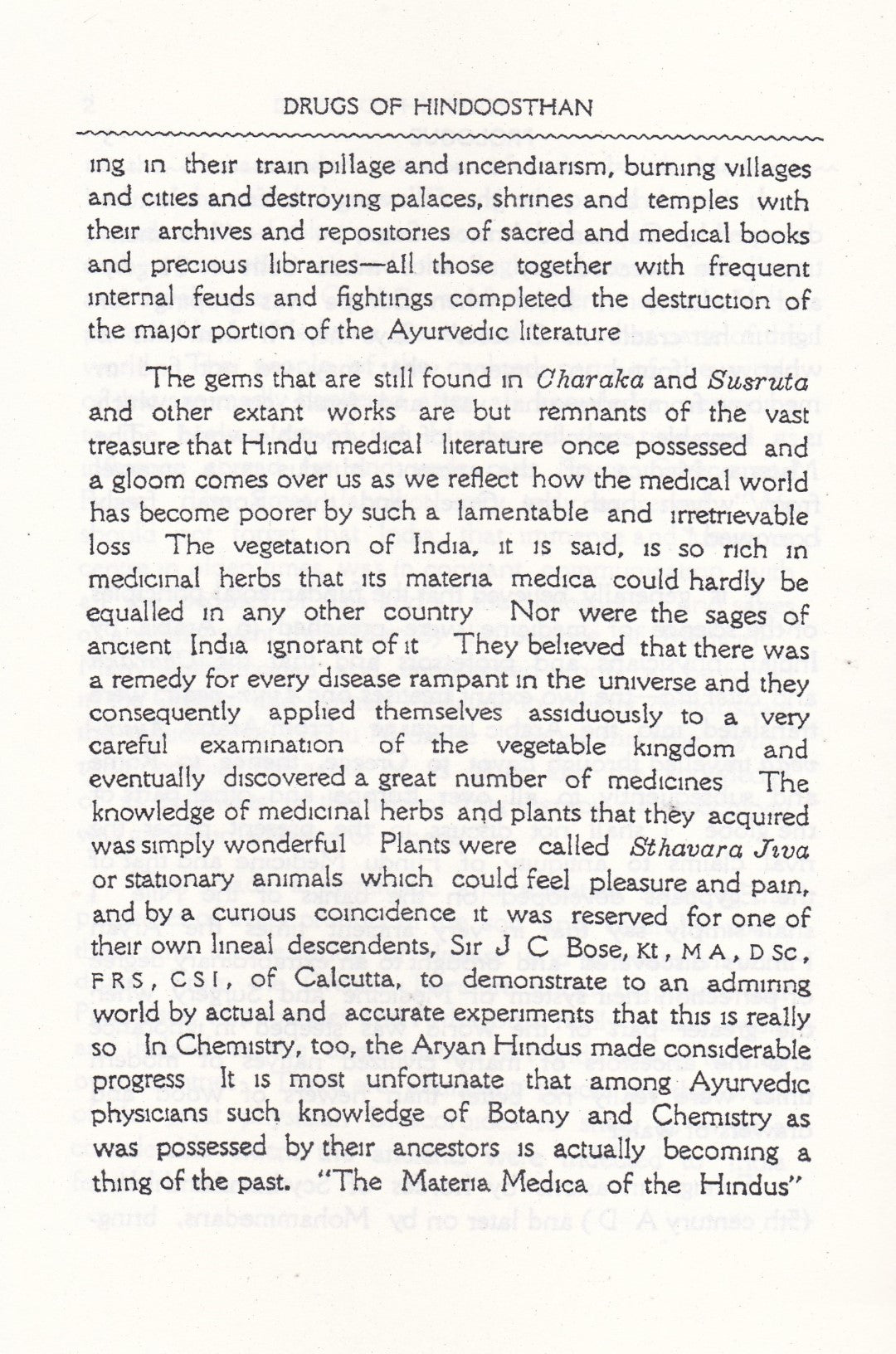 DRUGS OF HINDOOSTHAN