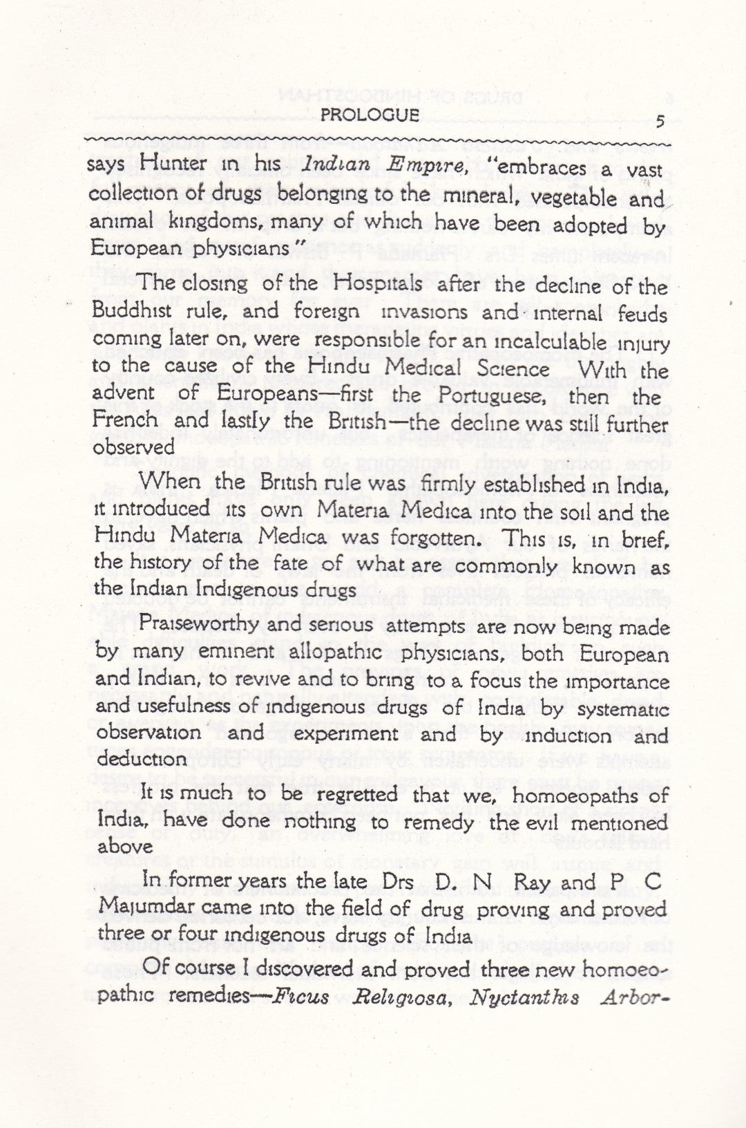 DRUGS OF HINDOOSTHAN