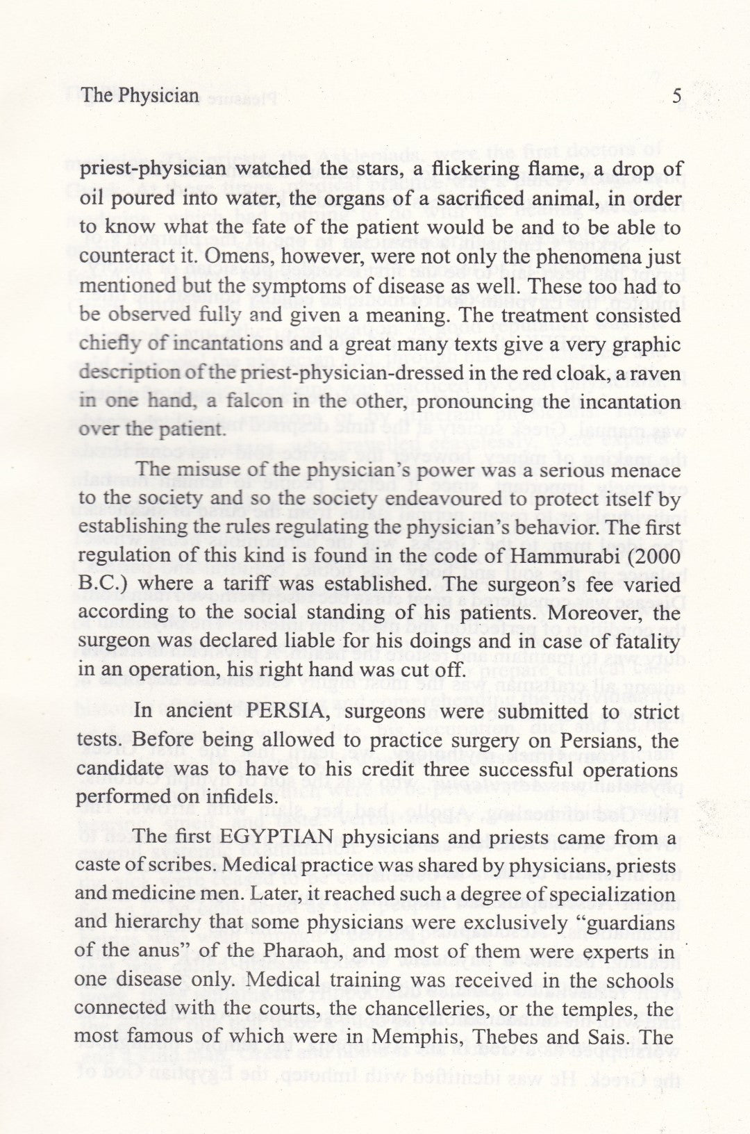 Pleasure Of Prescribing