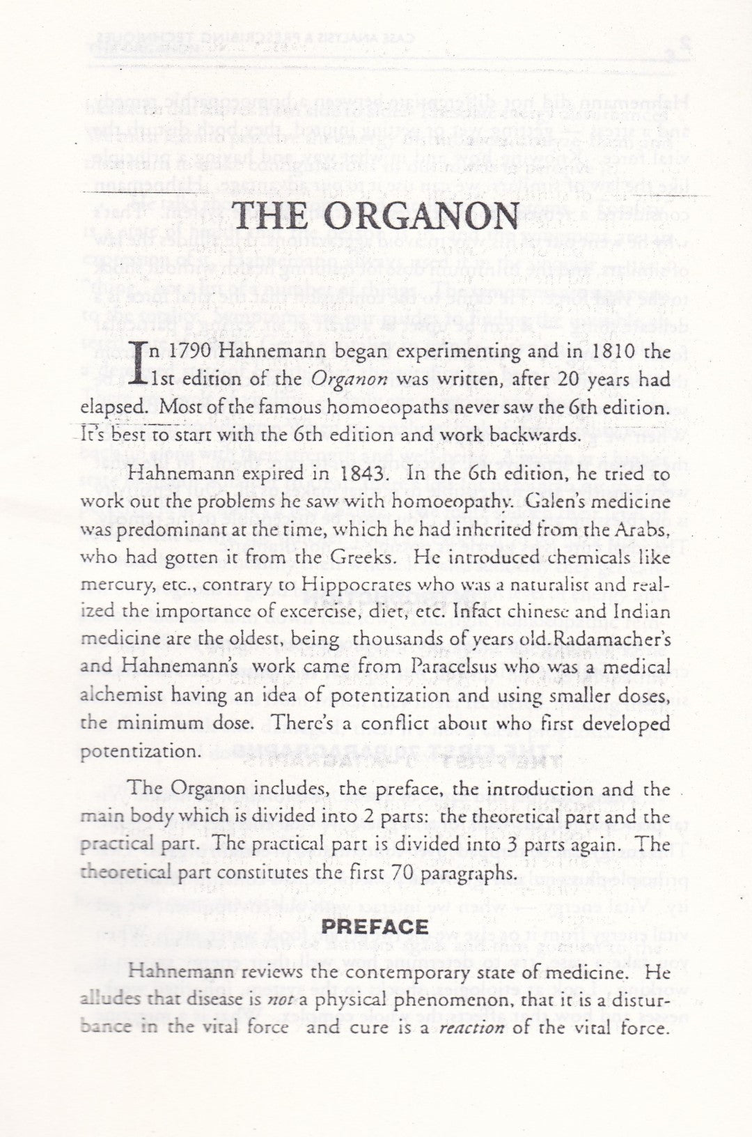 Case Analysis & Prescribing Techniques