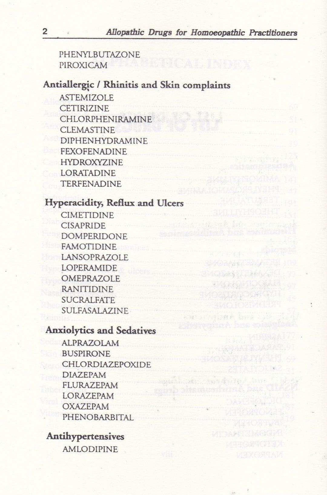Guide to Common Allopathic Drugs for Homoeopathic Practitioners