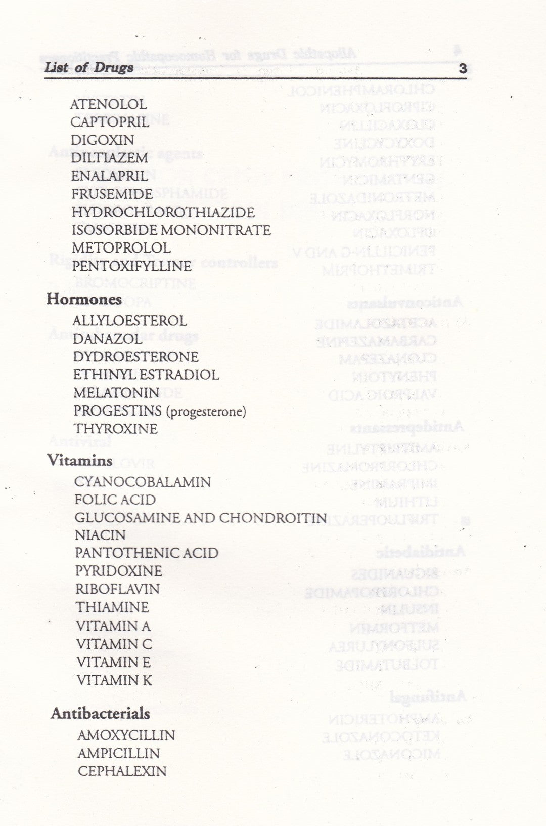 Guide to Common Allopathic Drugs for Homoeopathic Practitioners