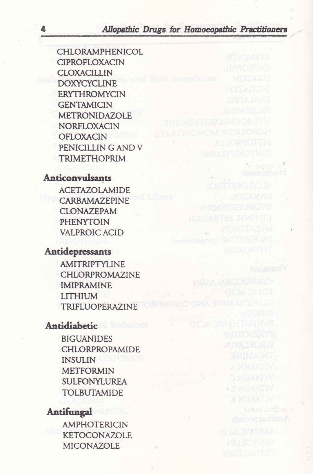 Guide to Common Allopathic Drugs for Homoeopathic Practitioners