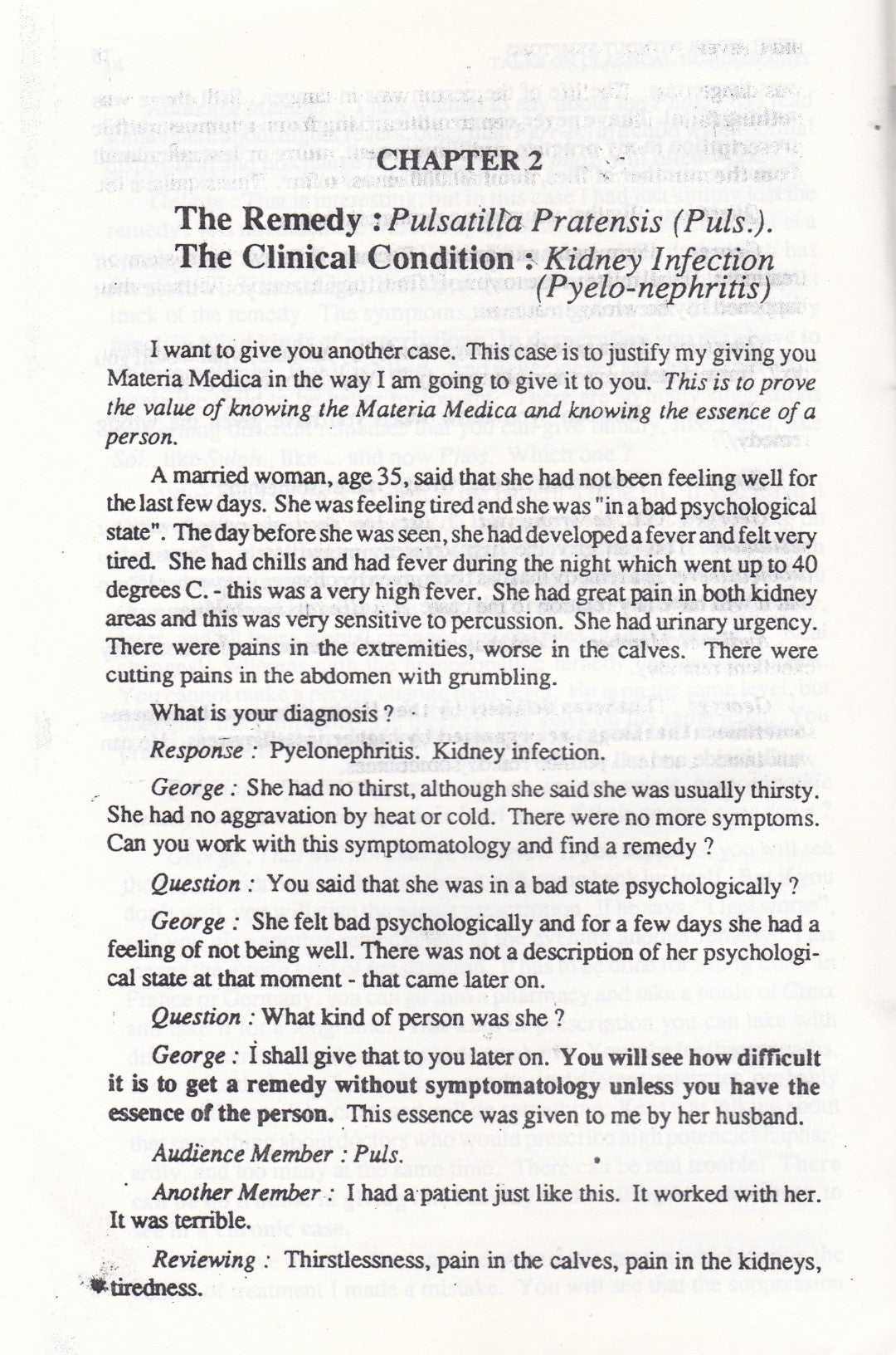 Talks On Classical Homoeopathy